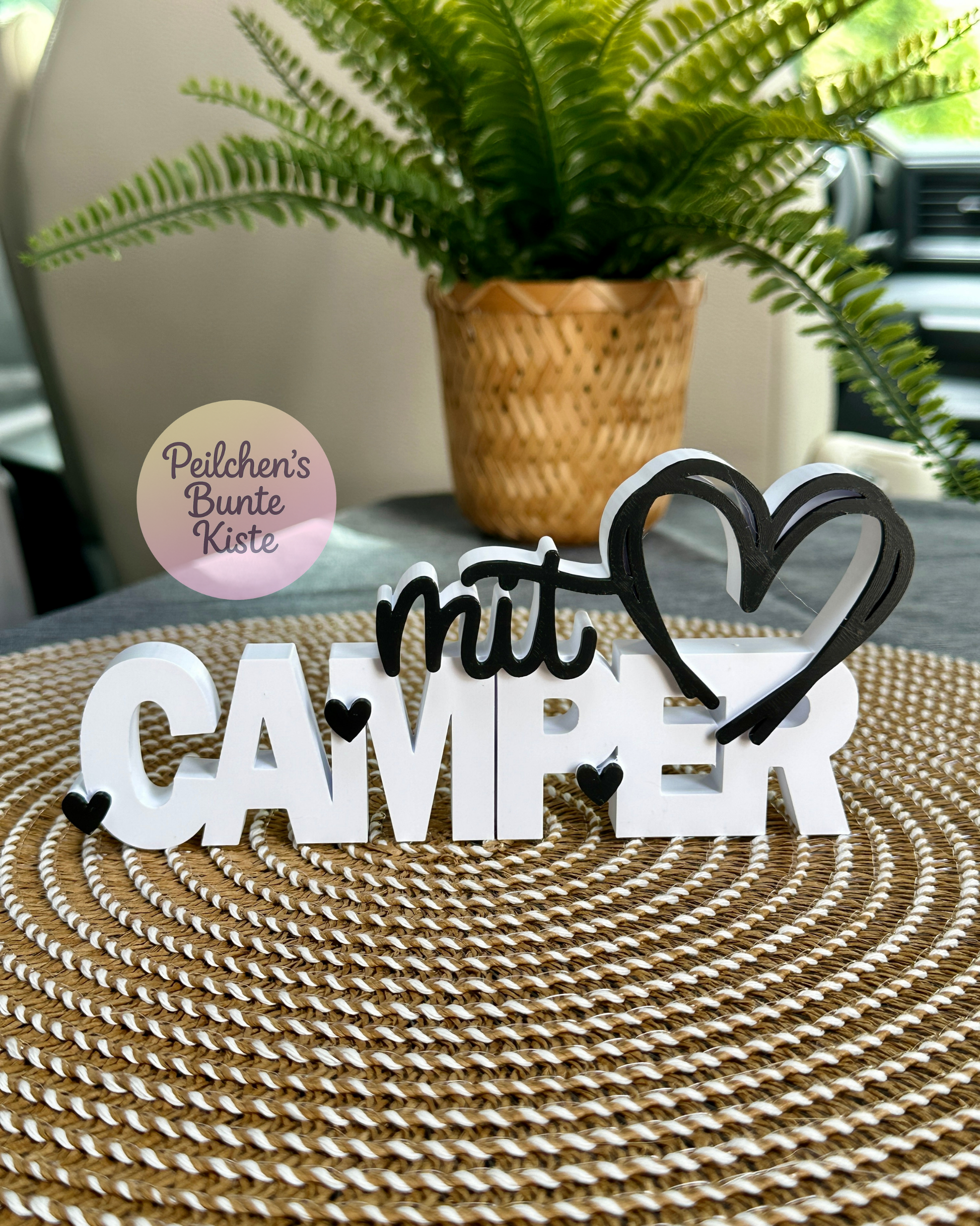 Camper Deko – Geschenk für Camper & Wohnmobil Fans – Vanlife Dekoration