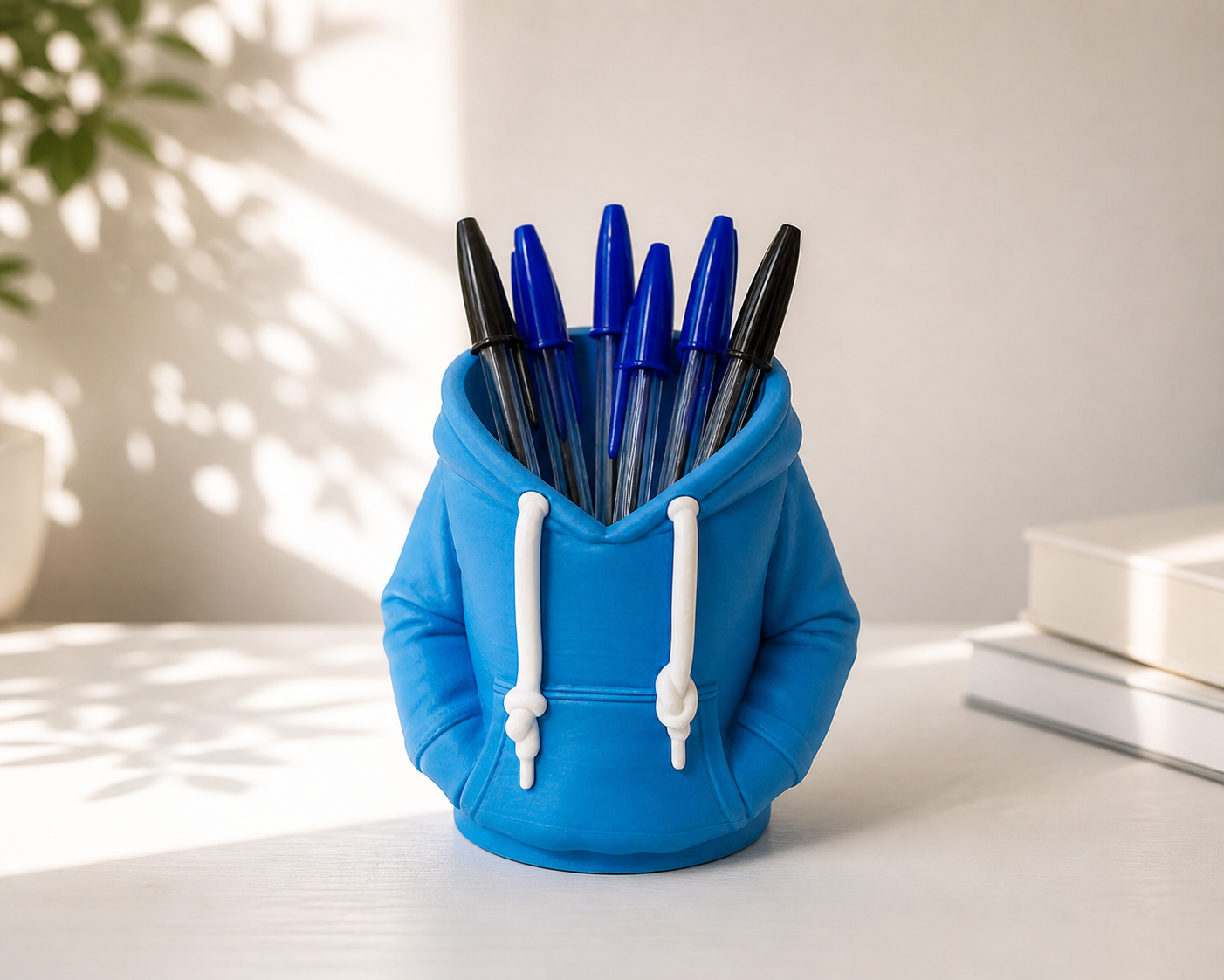 Pennenhouder met capuchon – Grappige pennenhouder als bureaudecoratie en leuk cadeau
