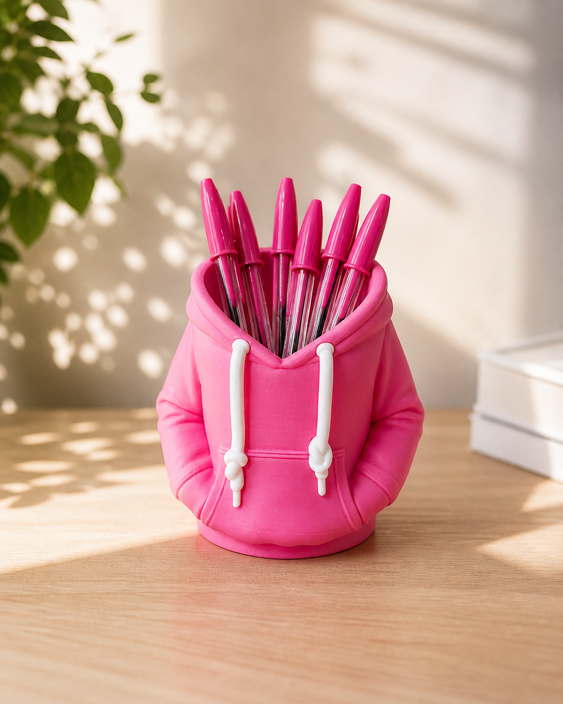 Pennenhouder met capuchon – Grappige pennenhouder als bureaudecoratie en leuk cadeau