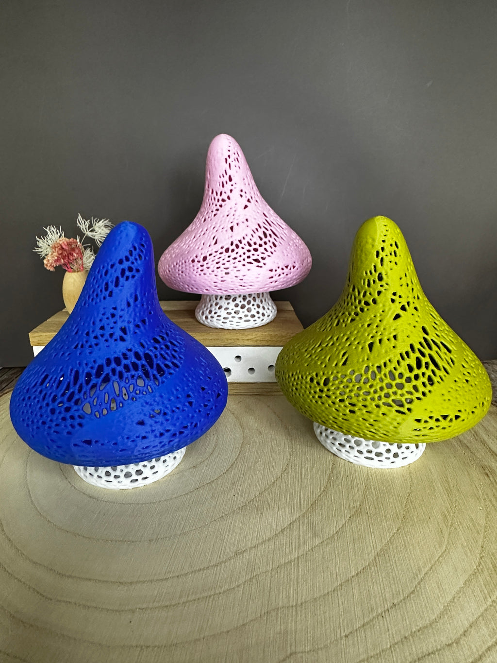 Elfenhauch Lamp 2-delige set – Magisch lichtobject in blauw, roze of groen