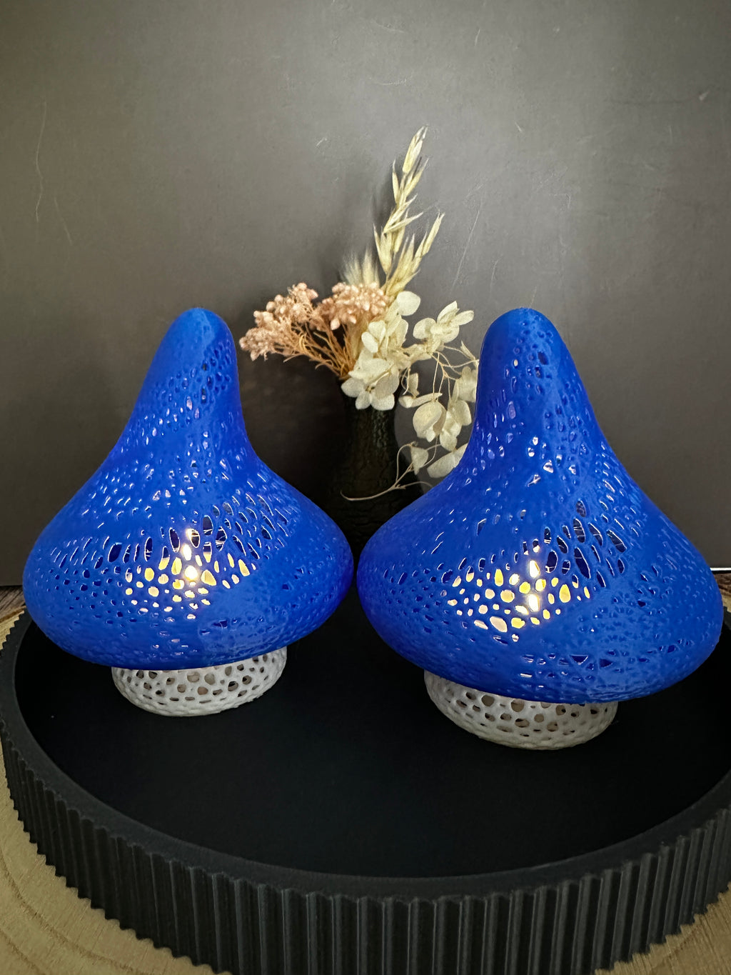 Elfenhauch Lamp 2-delige set – Magisch lichtobject in blauw, roze of groen