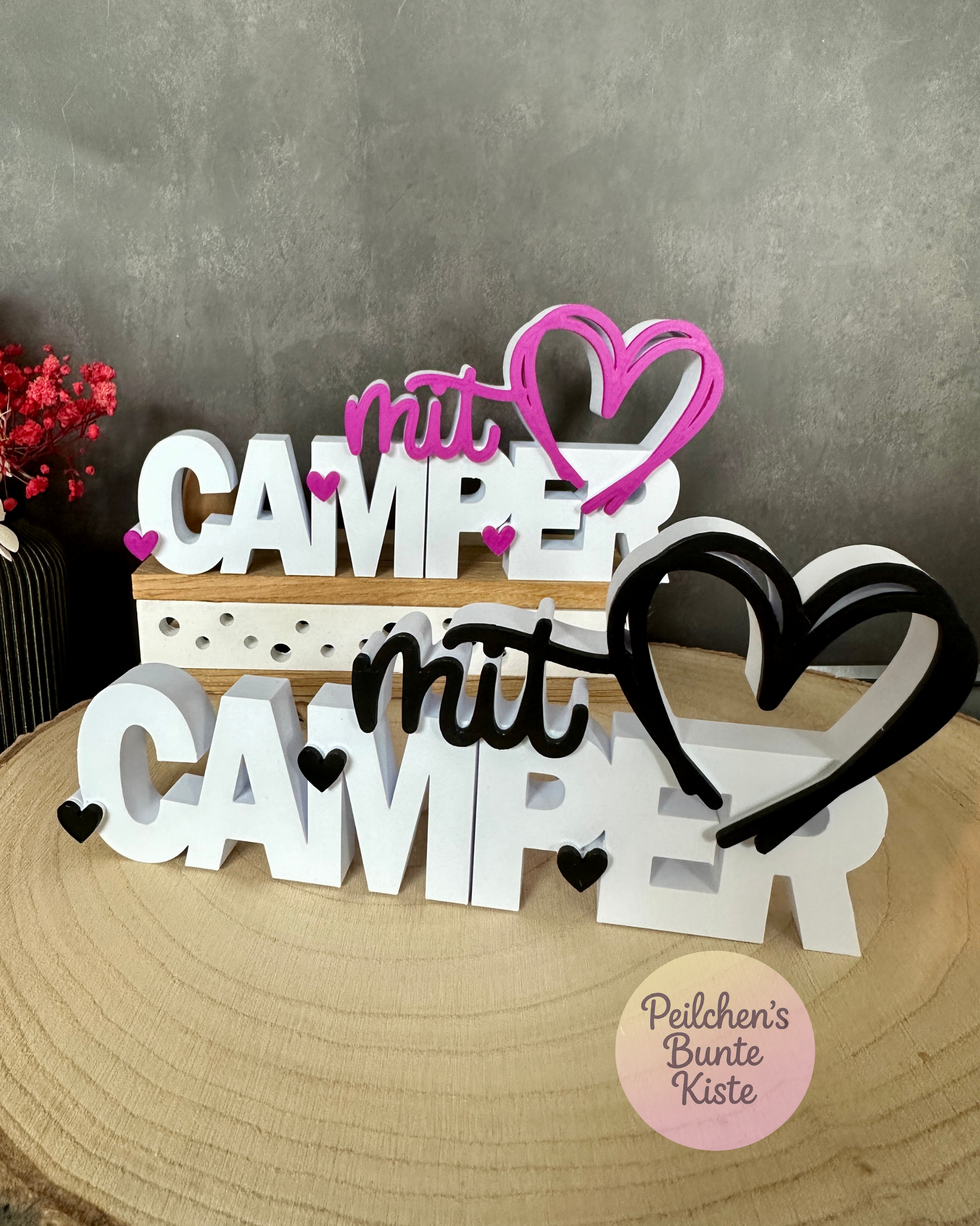 Camper Deko – Geschenk für Camper & Wohnmobil Fans – Vanlife Dekoration