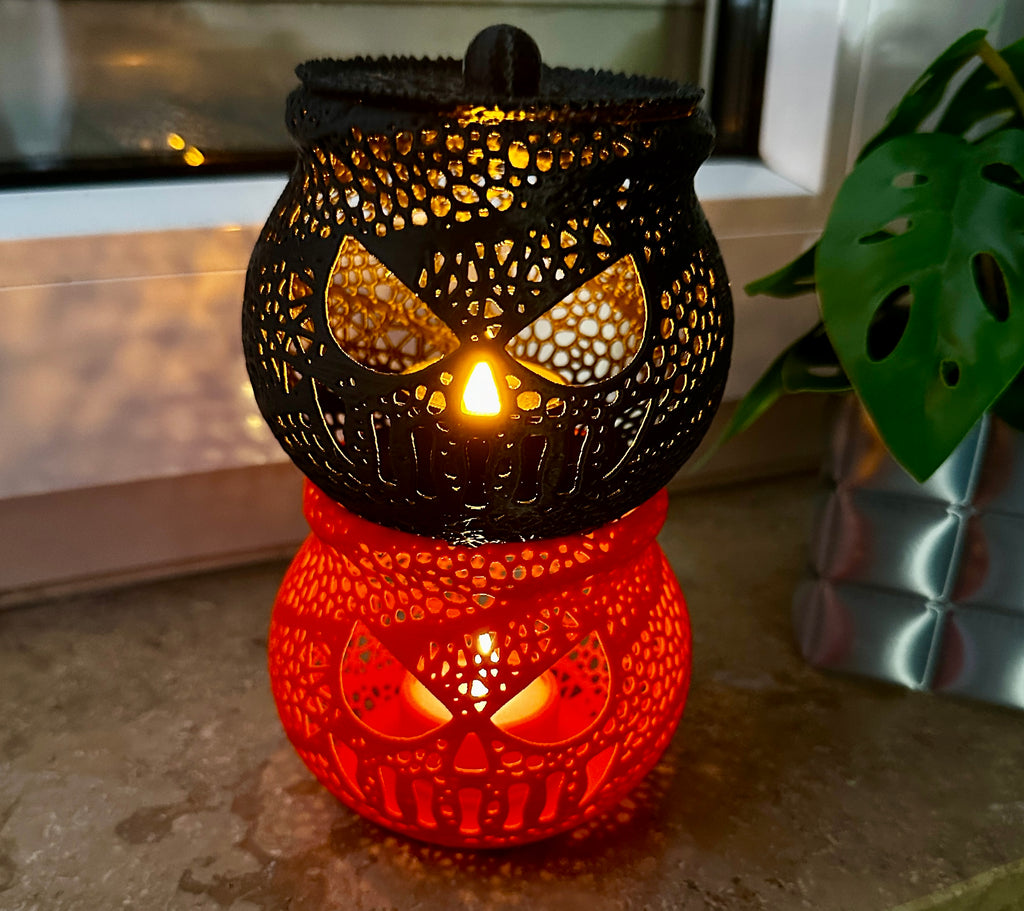 Halloween pompoenketel 🕯️ – Lantaarn &amp; cadeau-idee voor herfstavonden