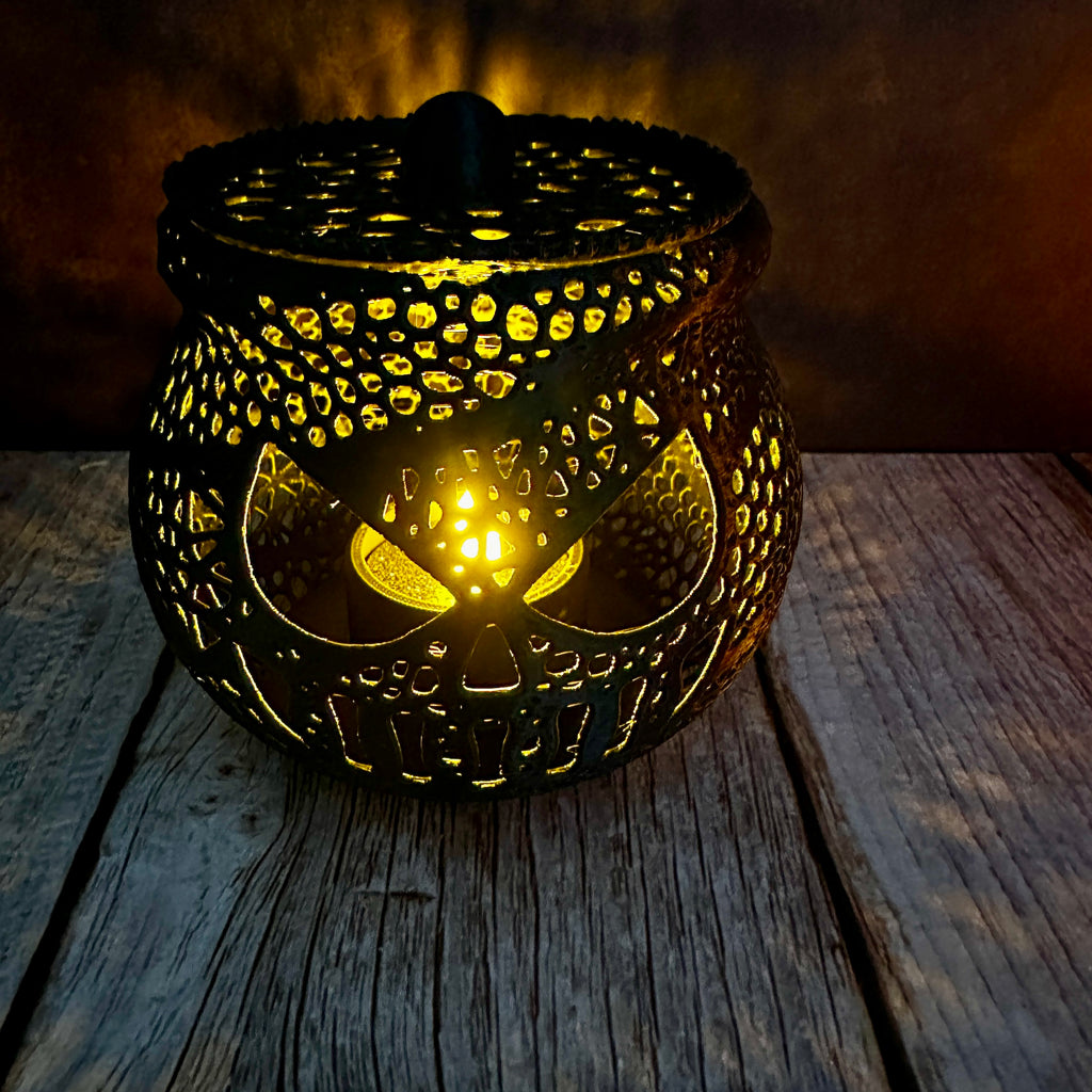 Halloween pompoenketel 🕯️ – Lantaarn &amp; cadeau-idee voor herfstavonden
