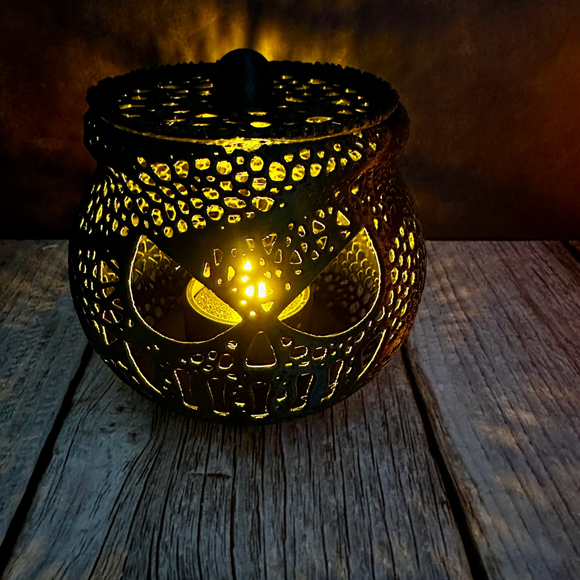 Halloween pompoenketel 🕯️ – Lantaarn &amp; cadeau-idee voor herfstavonden