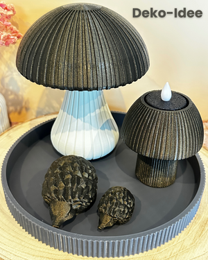 Deko-Tablett – stilvolles Tablett für saisonale Arrangements