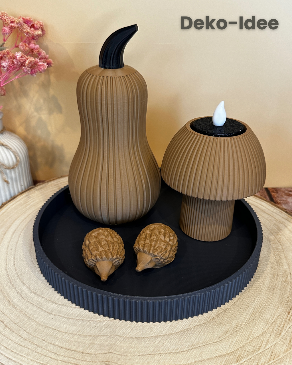 Pilzlicht – dekoratives Teelicht in Pilzform (ab 2 Stück 10% Rabatt)