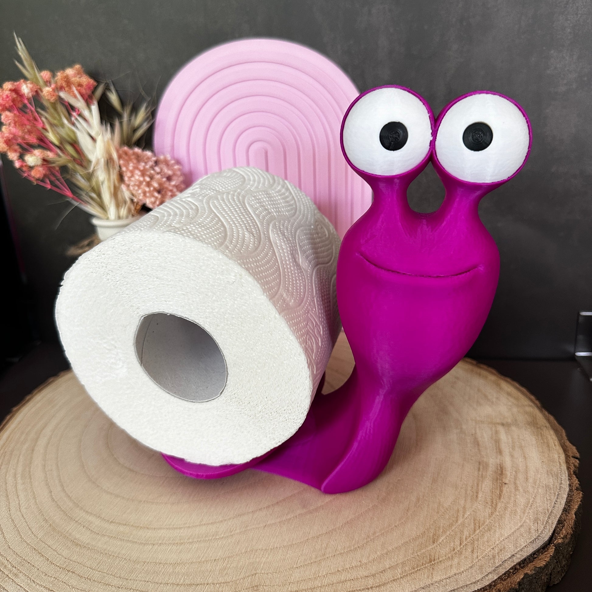 Grappige slak toiletpapierhouder 🐌 – een geestige toiletdecoratie en een leuk cadeau-idee