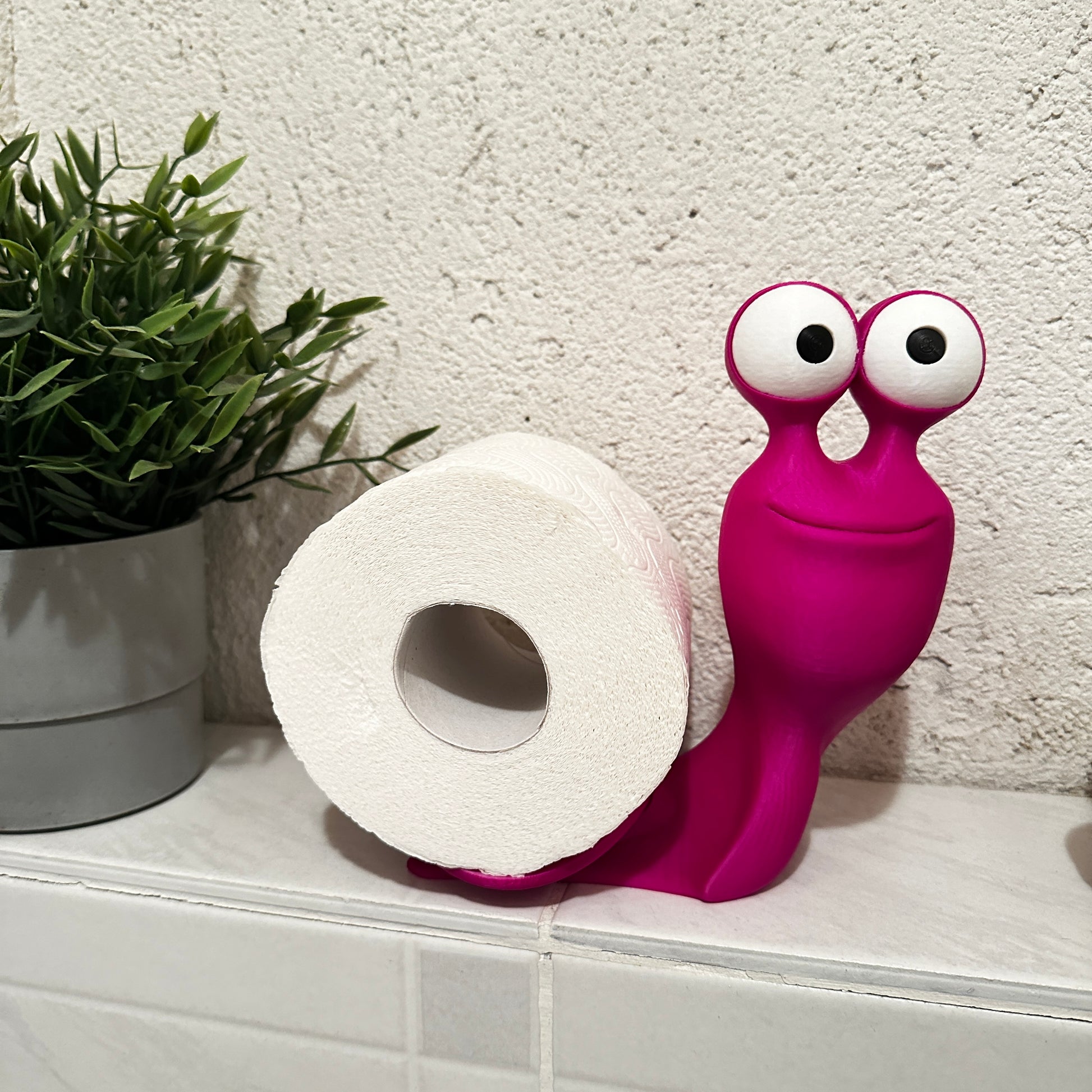 Grappige slak toiletpapierhouder 🐌 – een geestige toiletdecoratie en een leuk cadeau-idee