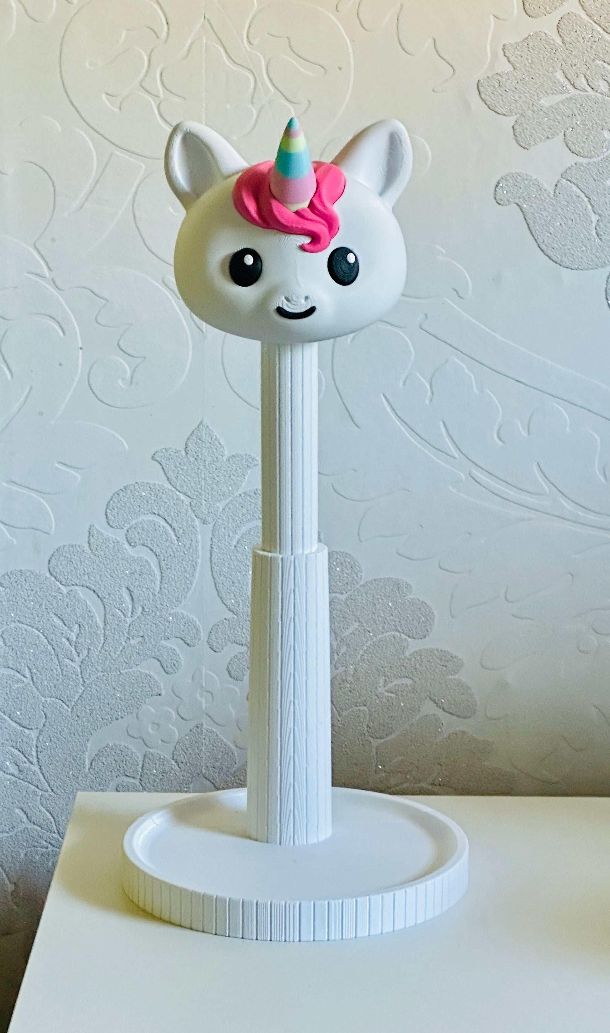 Einhorn Kopfhörerhalter – verstellbar & süße Schreibtisch Deko für Einhorn Fans