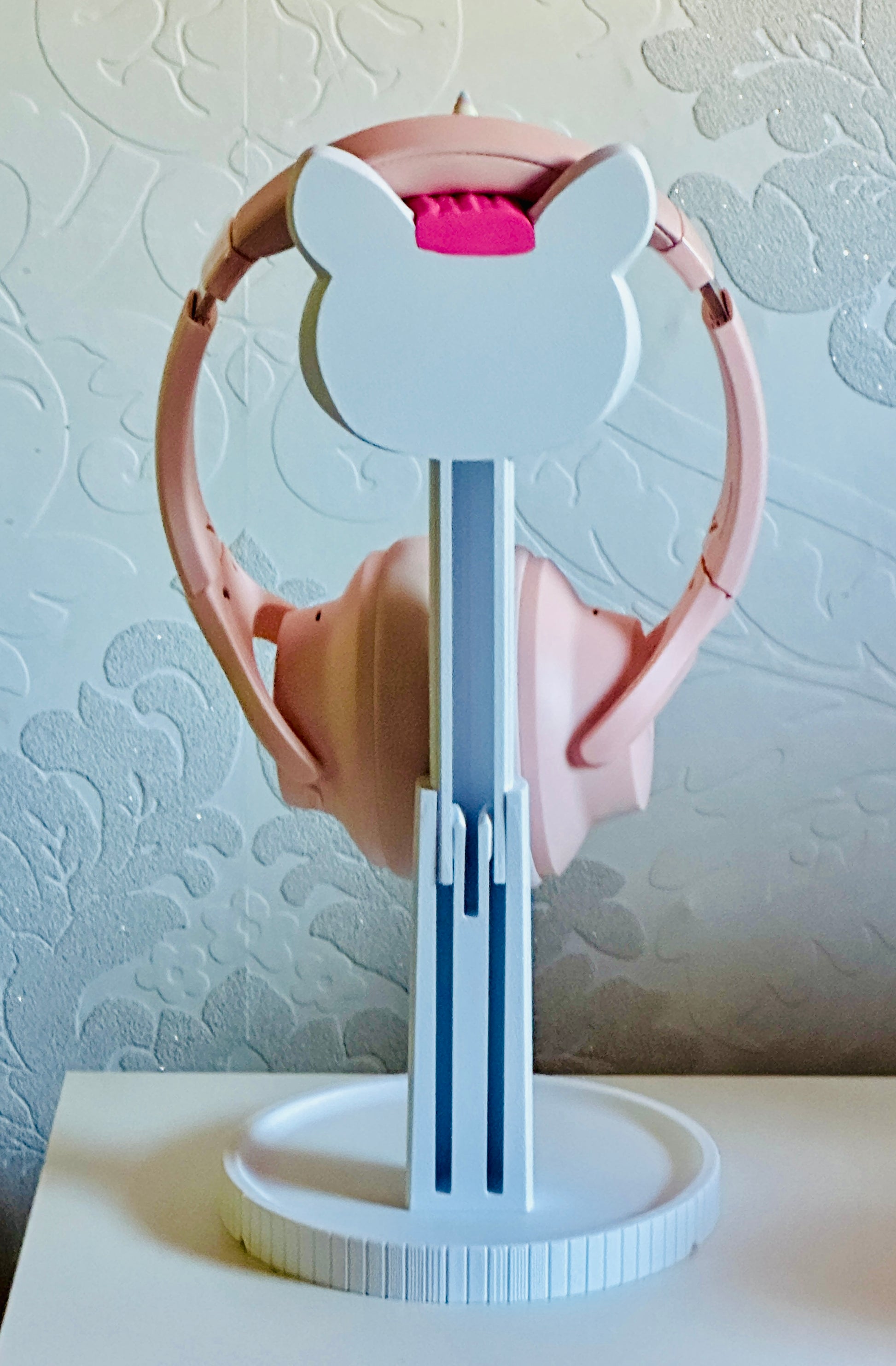 Einhorn Kopfhörerhalter – verstellbar & süße Schreibtisch Deko für Einhorn Fans