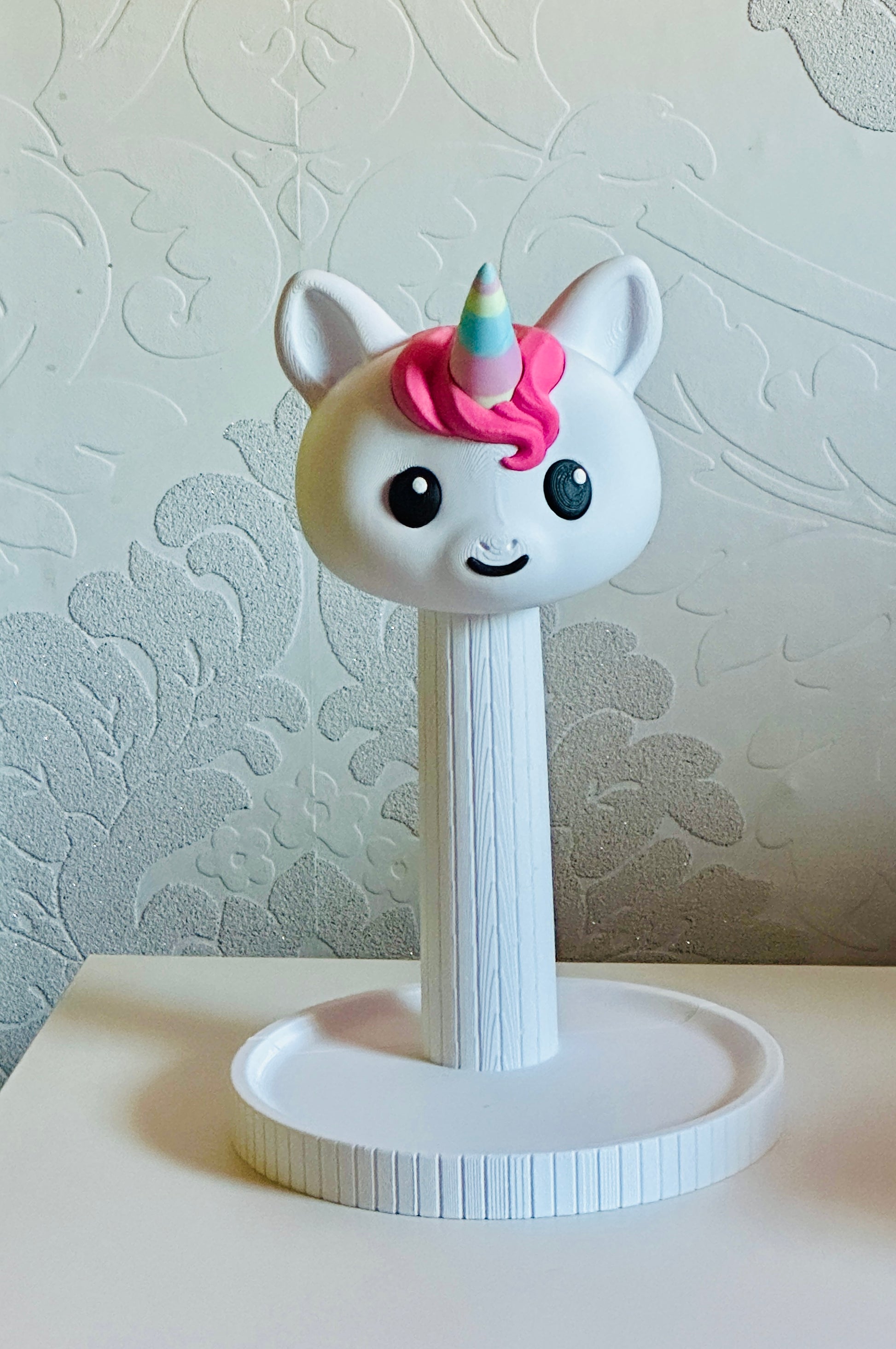 Einhorn Kopfhörerhalter – verstellbar & süße Schreibtisch Deko für Einhorn Fans
