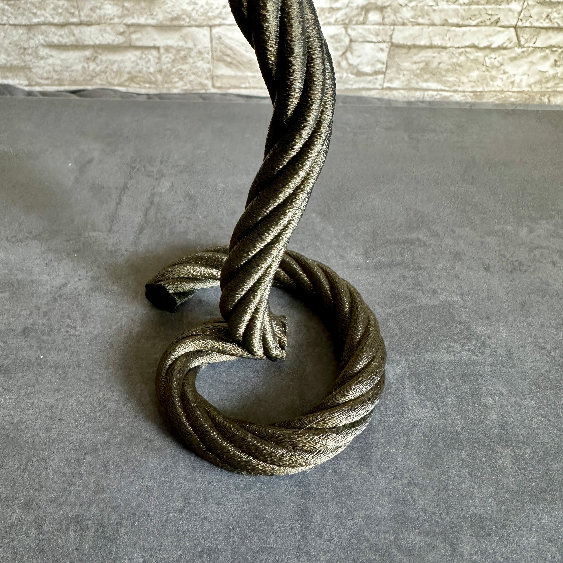 Maritime Seillampe „Maritima“ – LED-Teelicht Lampe aus Seiloptik in Grau, Blau oder Midnight Gold