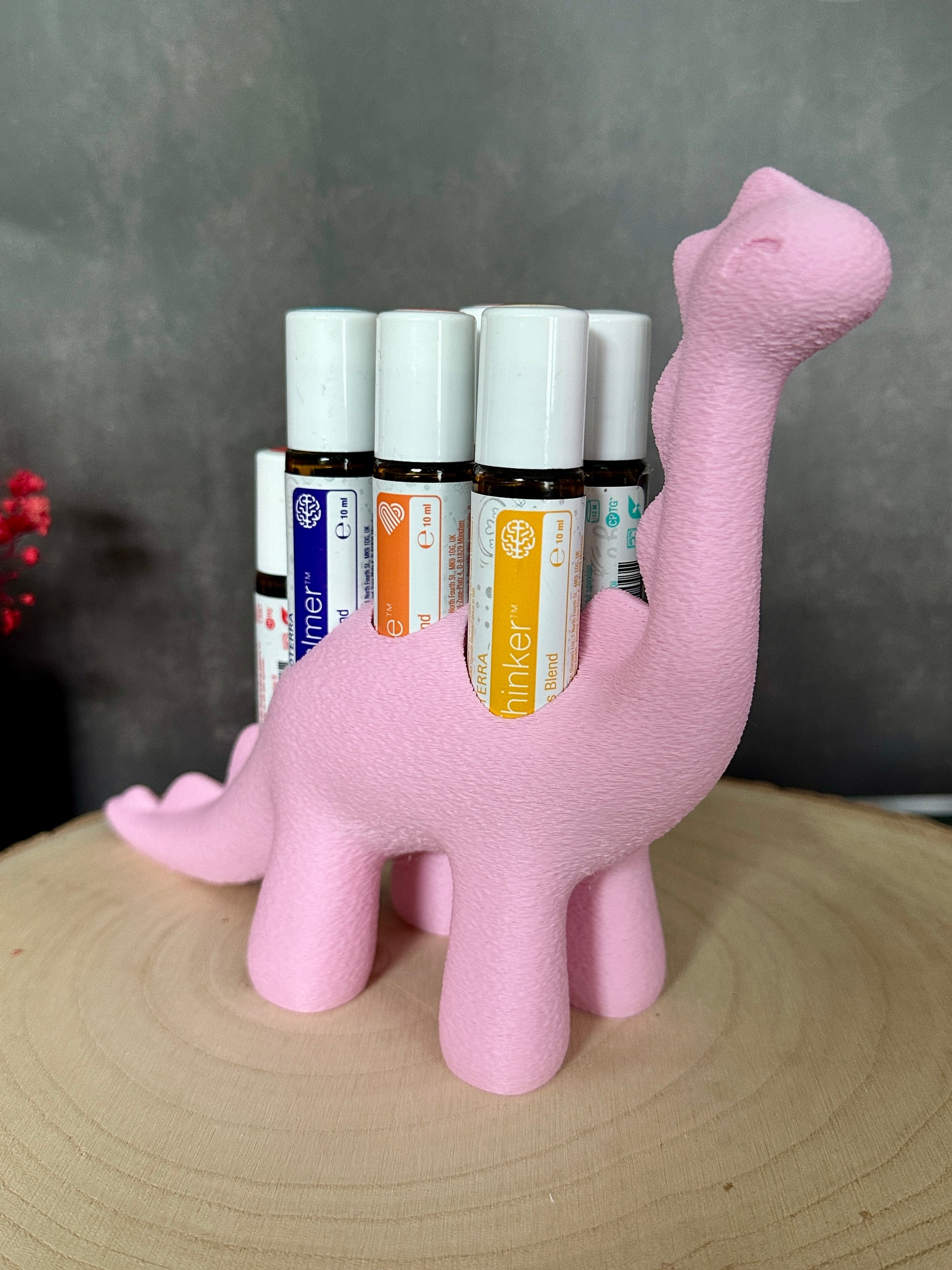Dino Roll-On Halter passend für doTERRA Kids Collection | Aufbewahrung für 7 Kinderöle