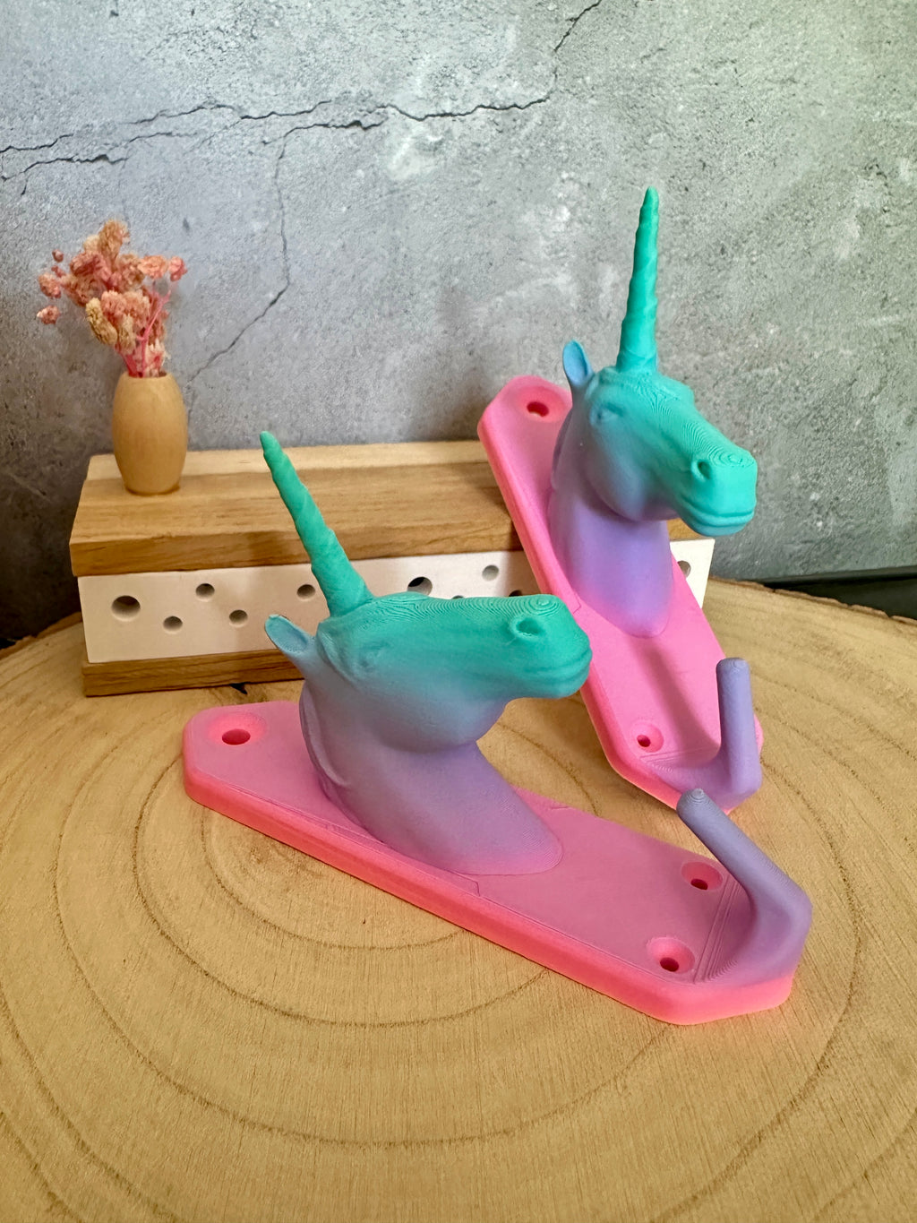 Einhorn-Kleiderhaken – farbenfrohe Wandhaken für Kinderzimmer & Bad