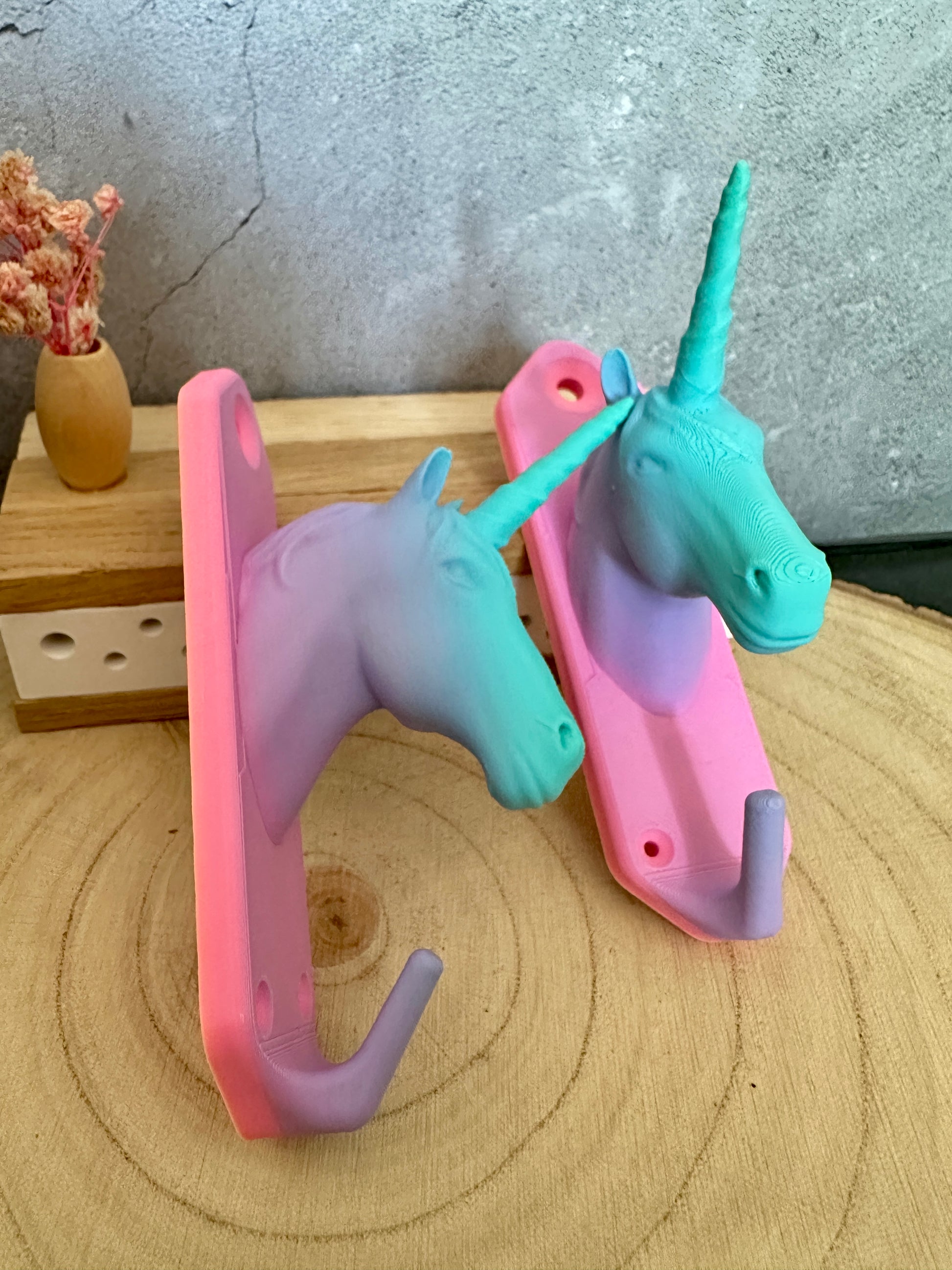 Einhorn-Kleiderhaken – farbenfrohe Wandhaken für Kinderzimmer & Bad