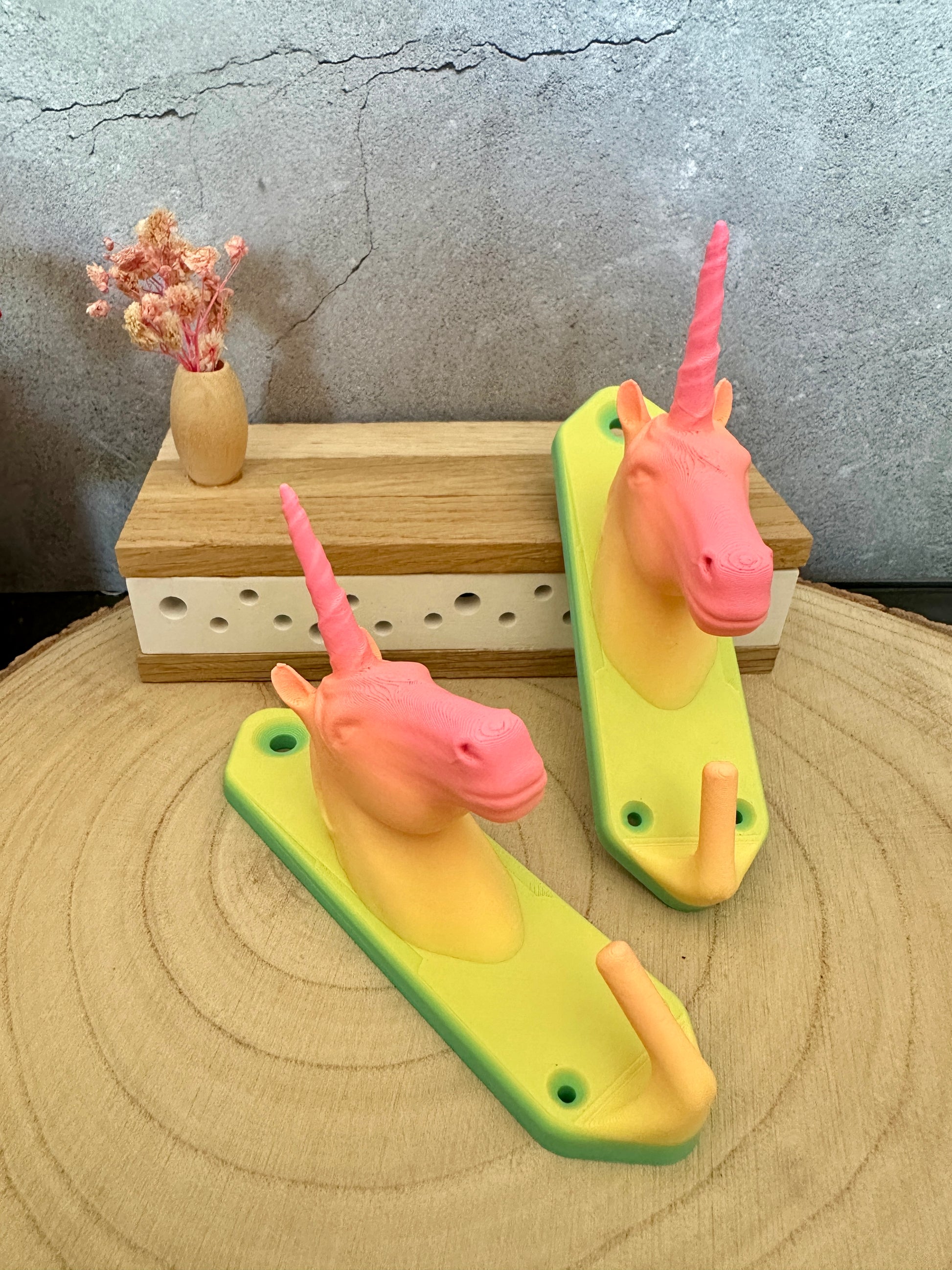 Einhorn-Kleiderhaken – farbenfrohe Wandhaken für Kinderzimmer & Bad
