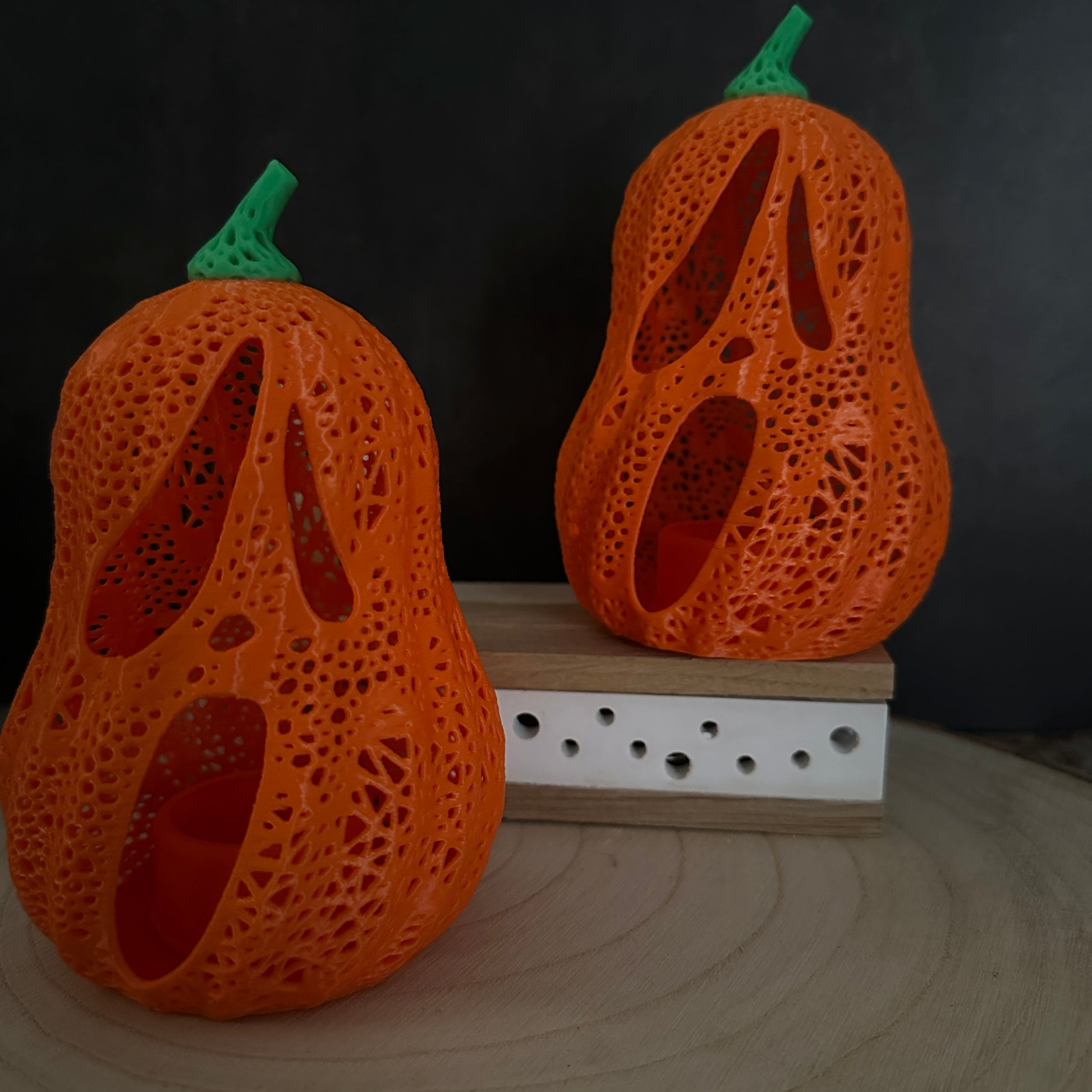 Halloween pompoenlantaarn 🎃 – een delicate herfstdecoratie voor tafel en vensterbank