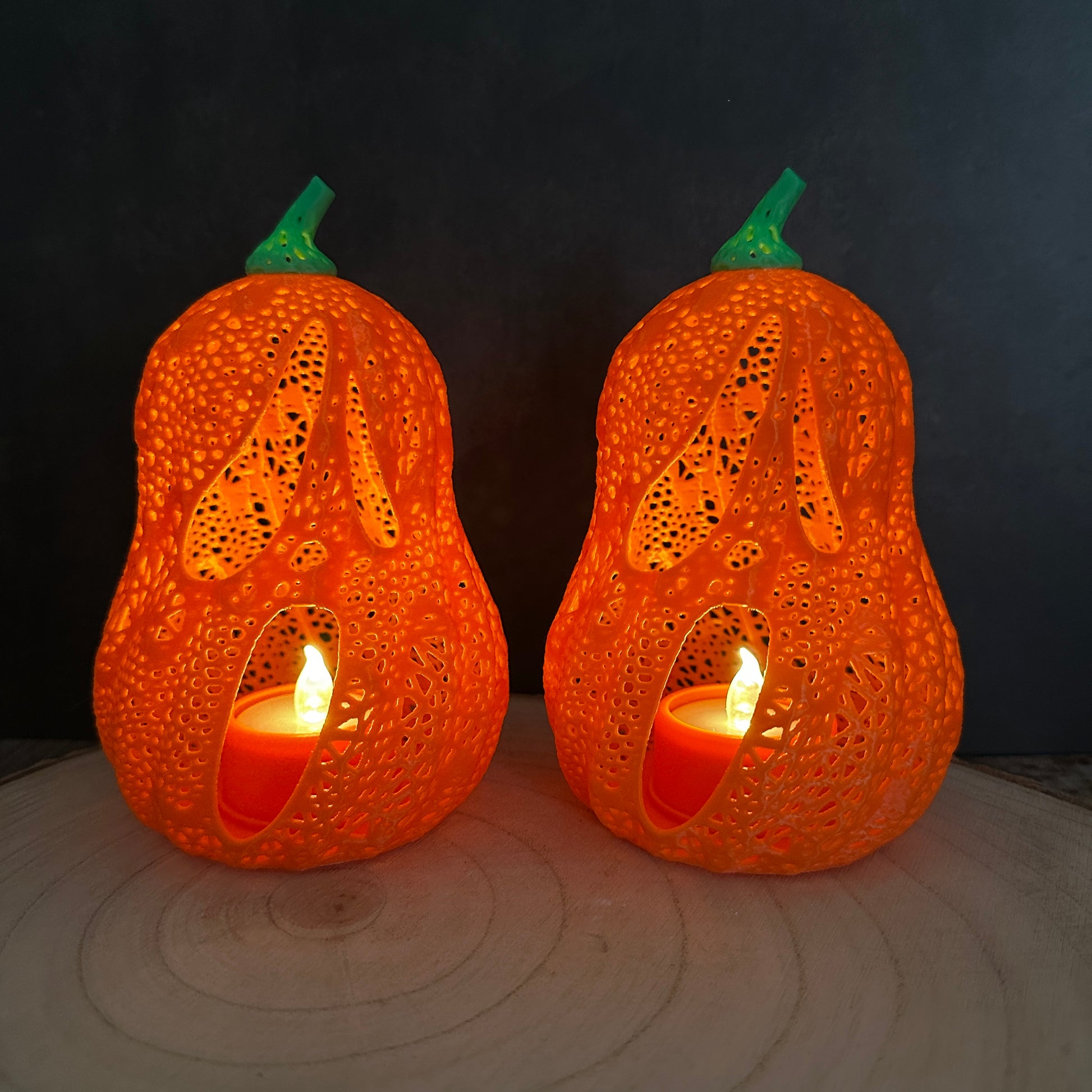 Halloween pompoenlantaarn 🎃 – een delicate herfstdecoratie voor tafel en vensterbank