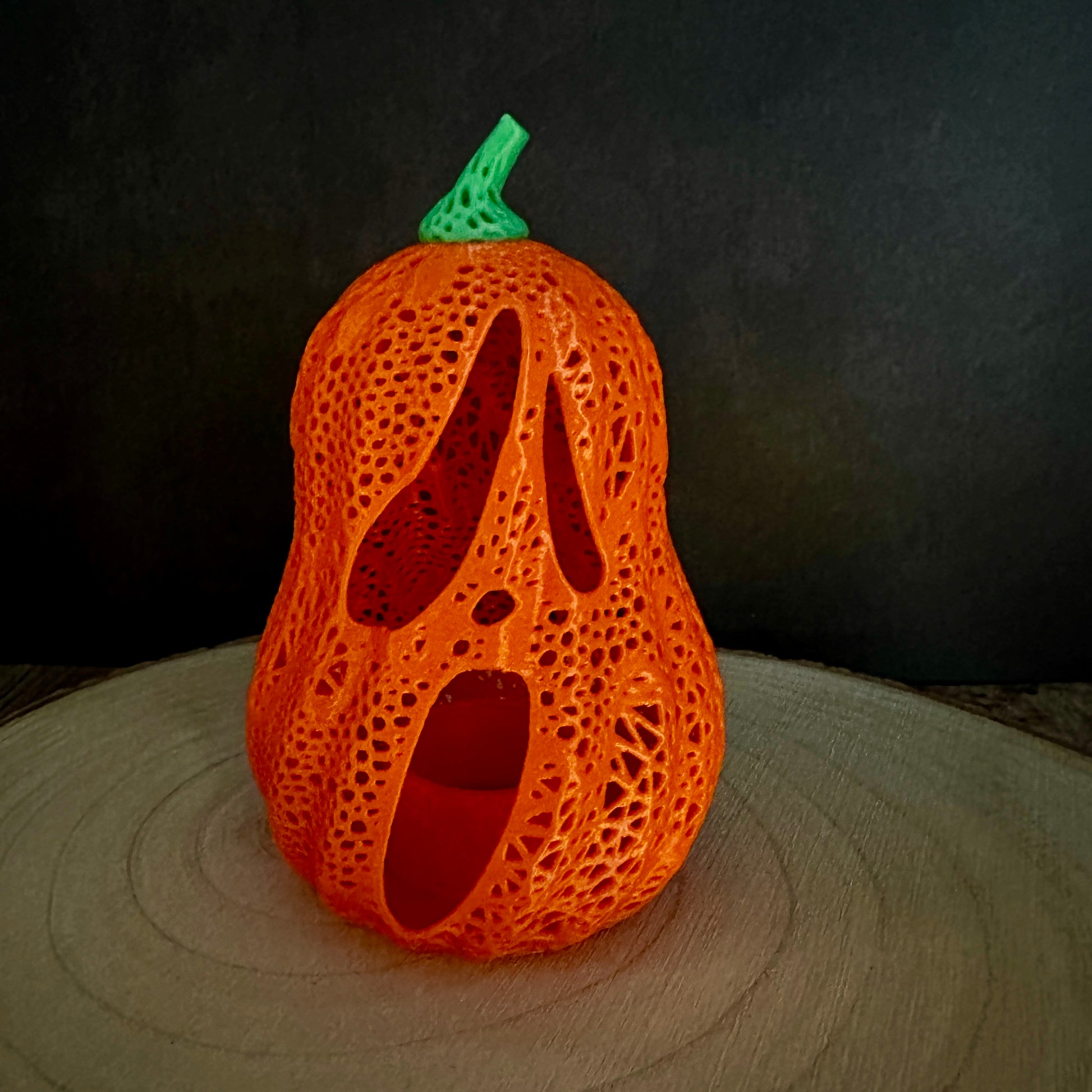 Halloween pompoenlantaarn 🎃 – een delicate herfstdecoratie voor tafel en vensterbank
