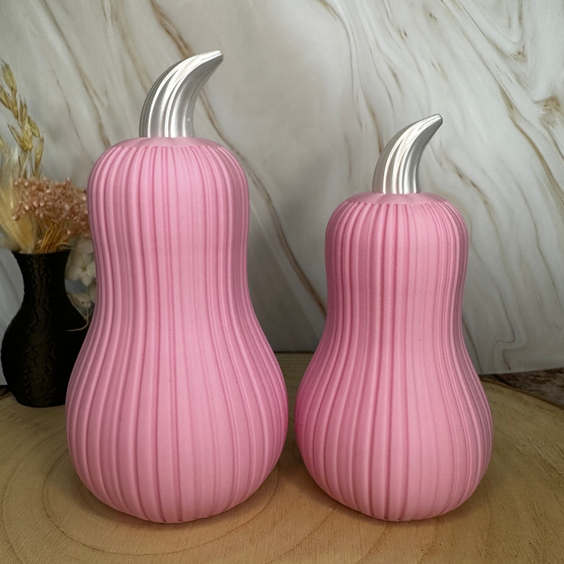 Pompoenenset in twee maten – moderne herfstdecoratie