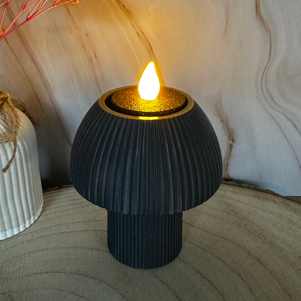 Pilzlicht – dekoratives Teelicht in Pilzform (ab 2 Stück 10% Rabatt)