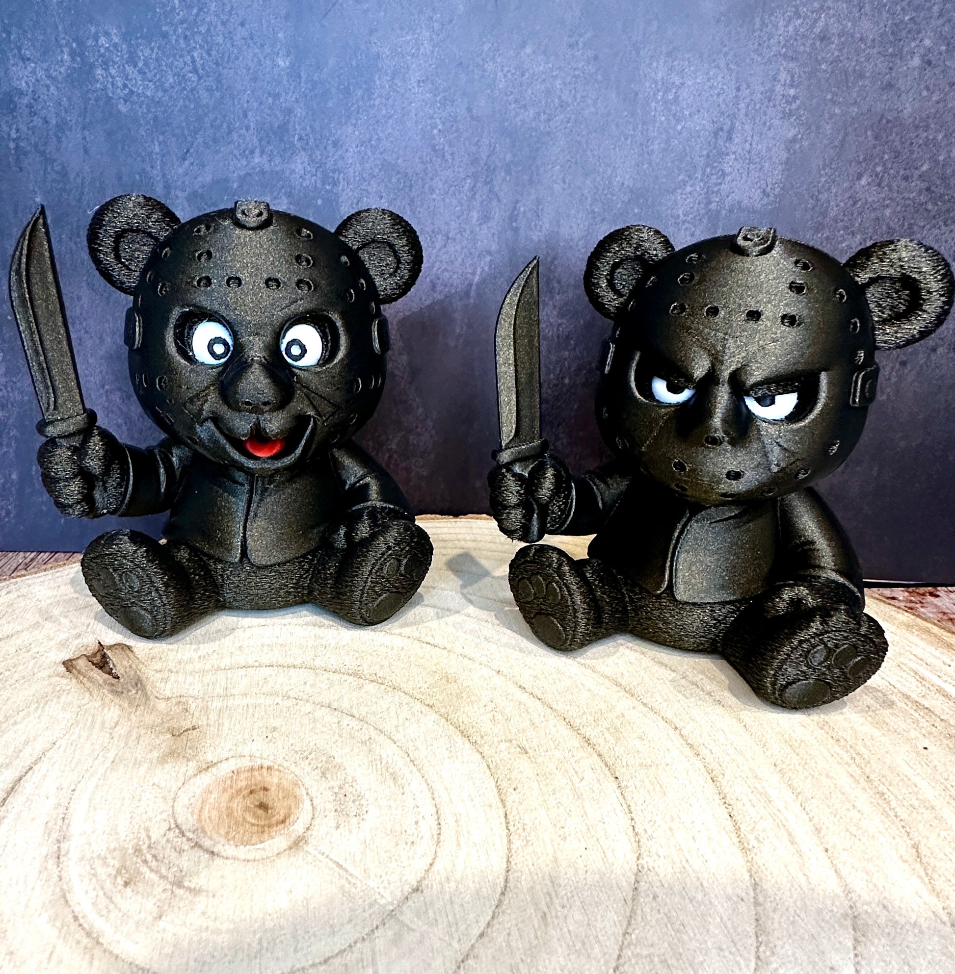 Halloween Brummbären – böser & glücklicher Gruselbär | Geschenk & Deko