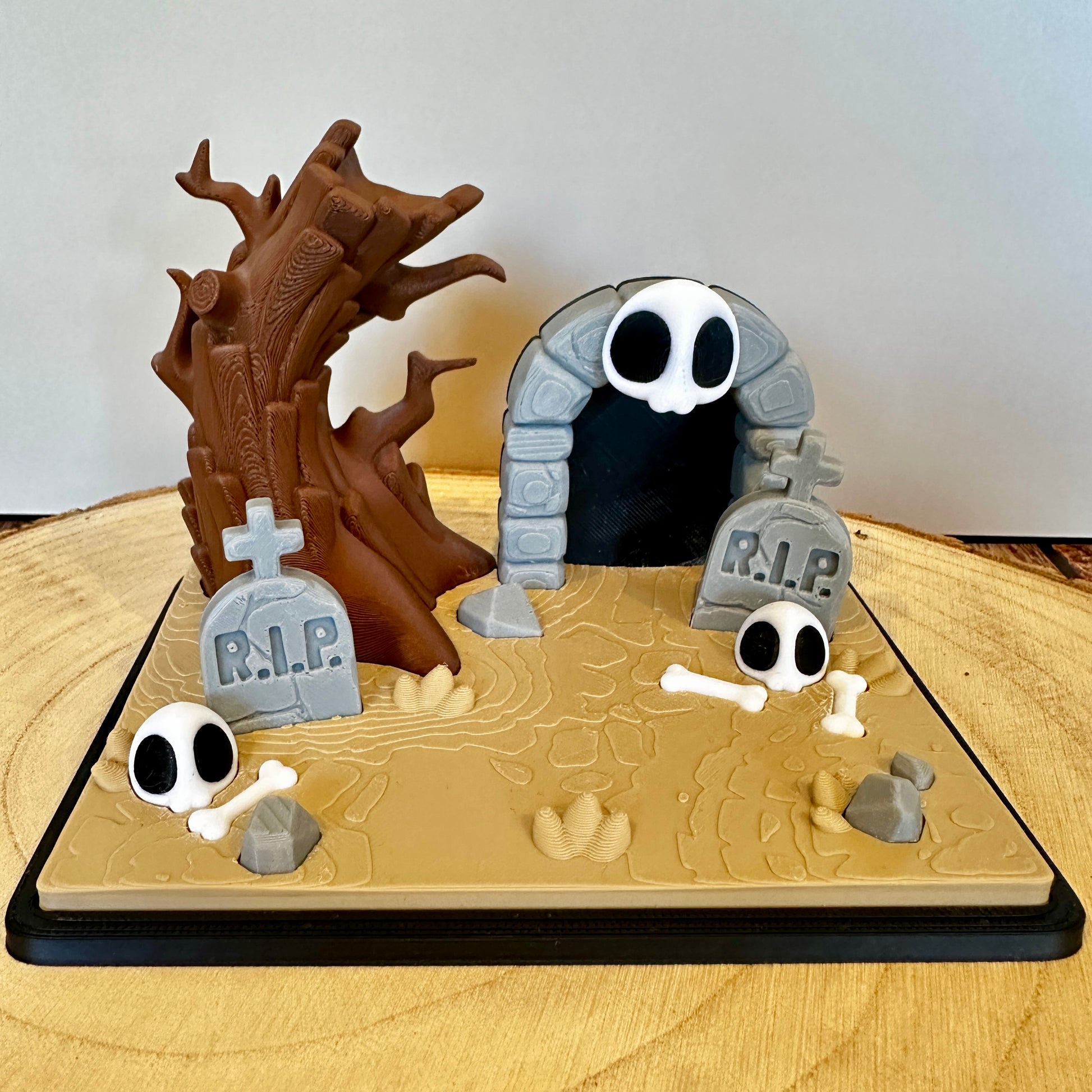 Halloween Grab-Set mit Mini-Skeletten – süßes Deko-Set & Geschenkidee