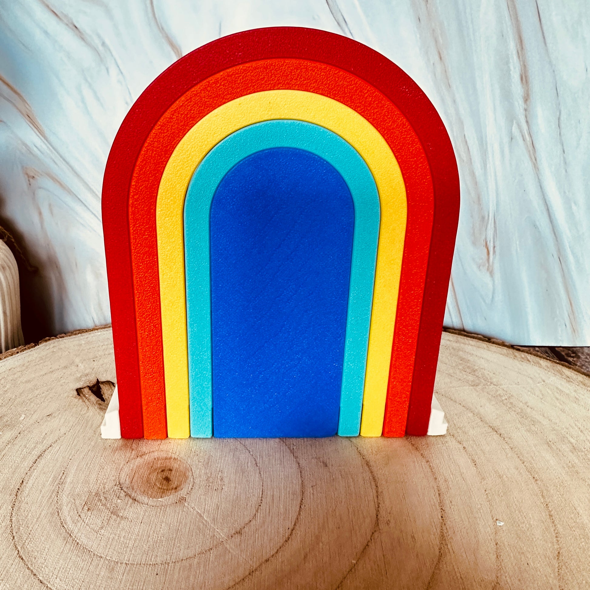 Regenbogen Engel Teelicht Halter – Schutzengel Geschenk & liebevolle Deko