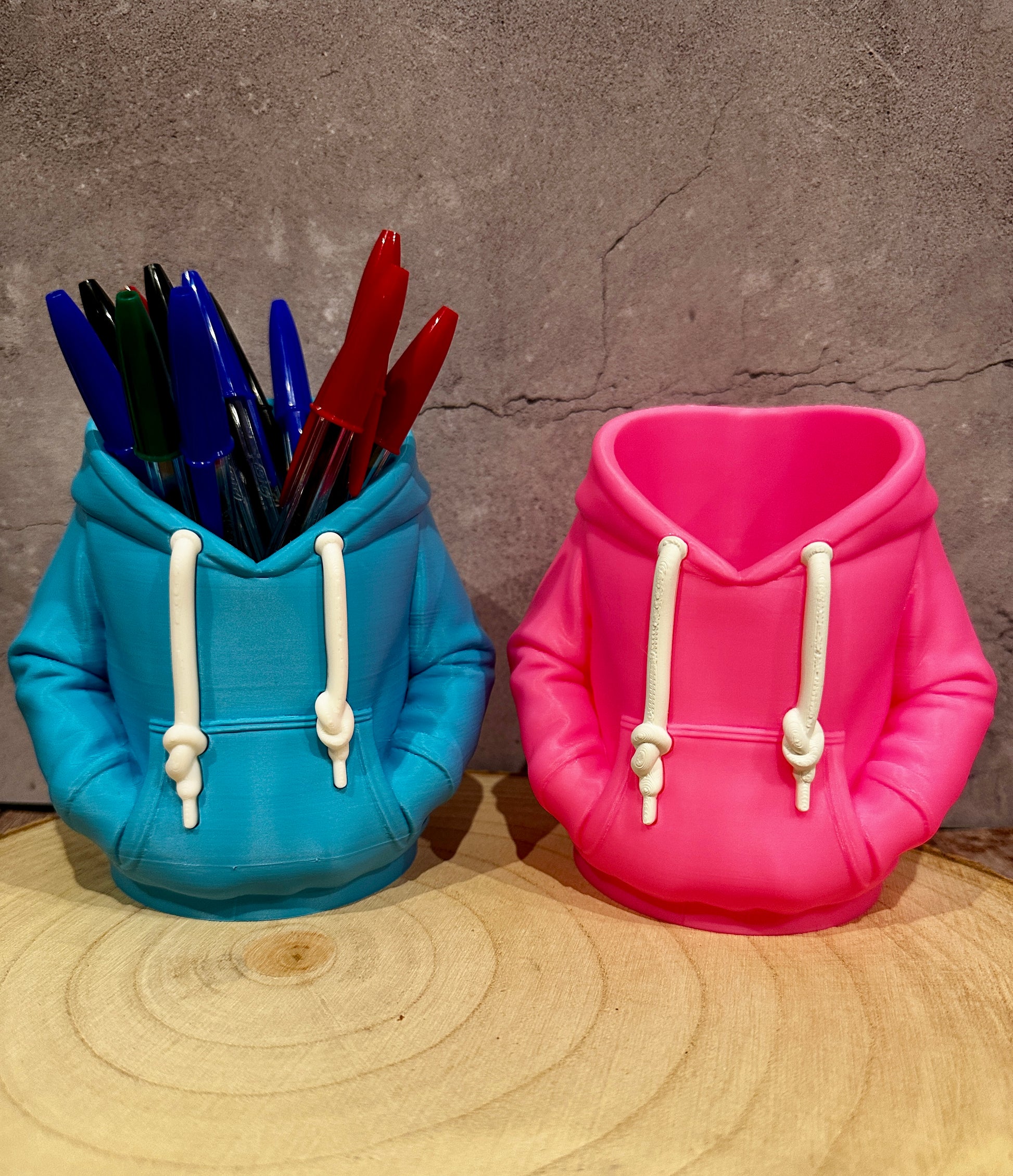 Pennenhouder met capuchon – Grappige pennenhouder als bureaudecoratie en leuk cadeau