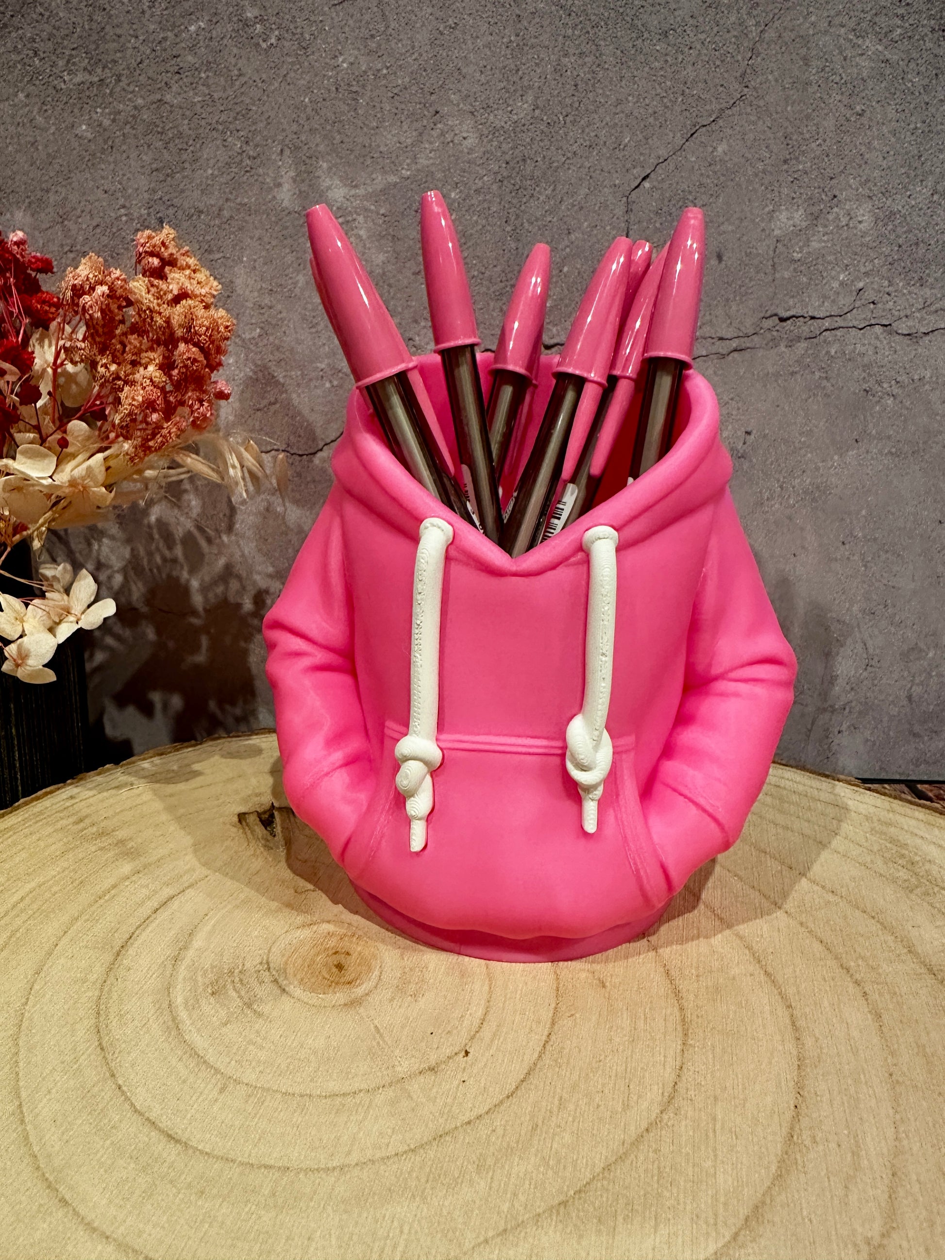 Pennenhouder met capuchon – Grappige pennenhouder als bureaudecoratie en leuk cadeau