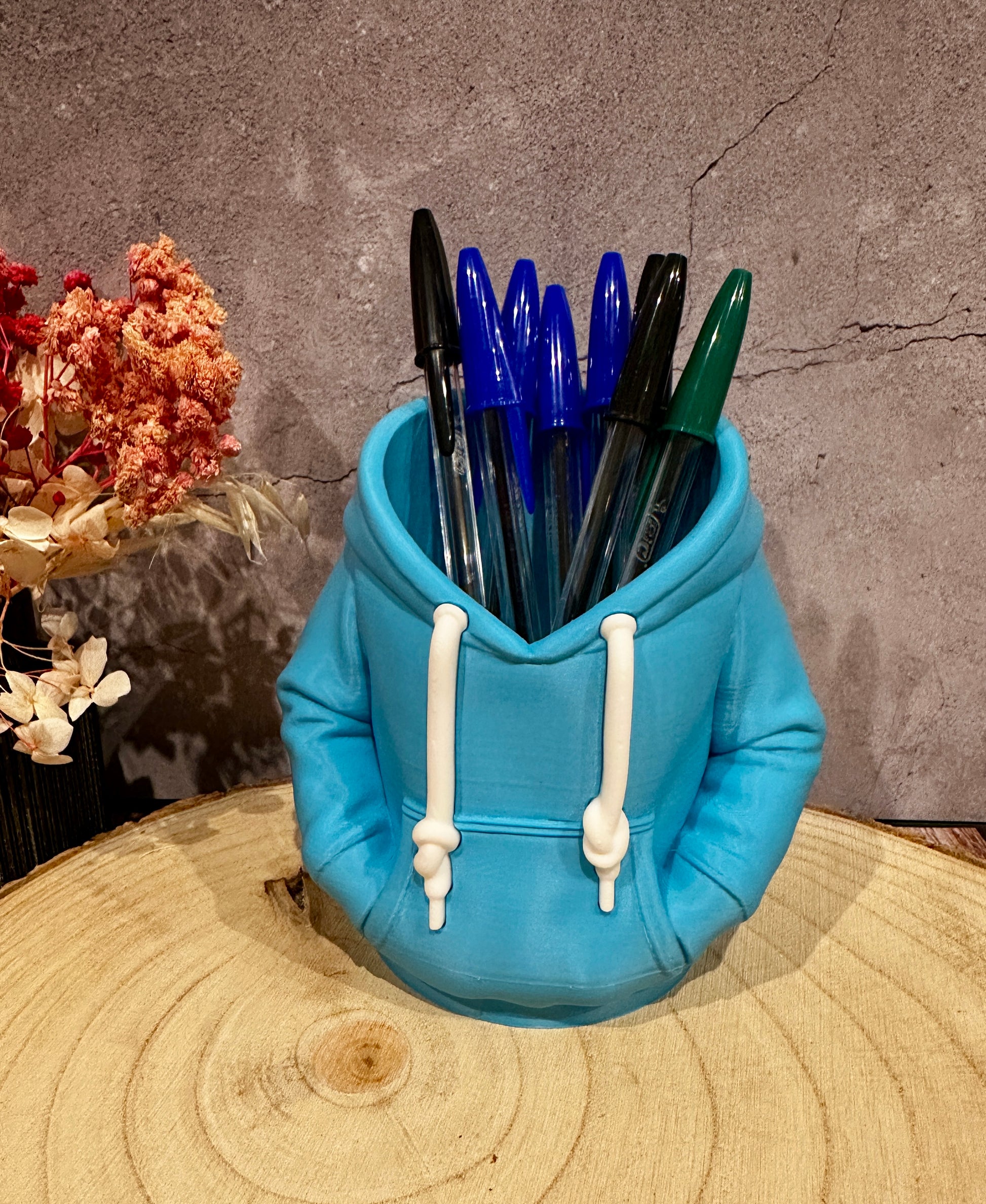Pennenhouder met capuchon – Grappige pennenhouder als bureaudecoratie en leuk cadeau