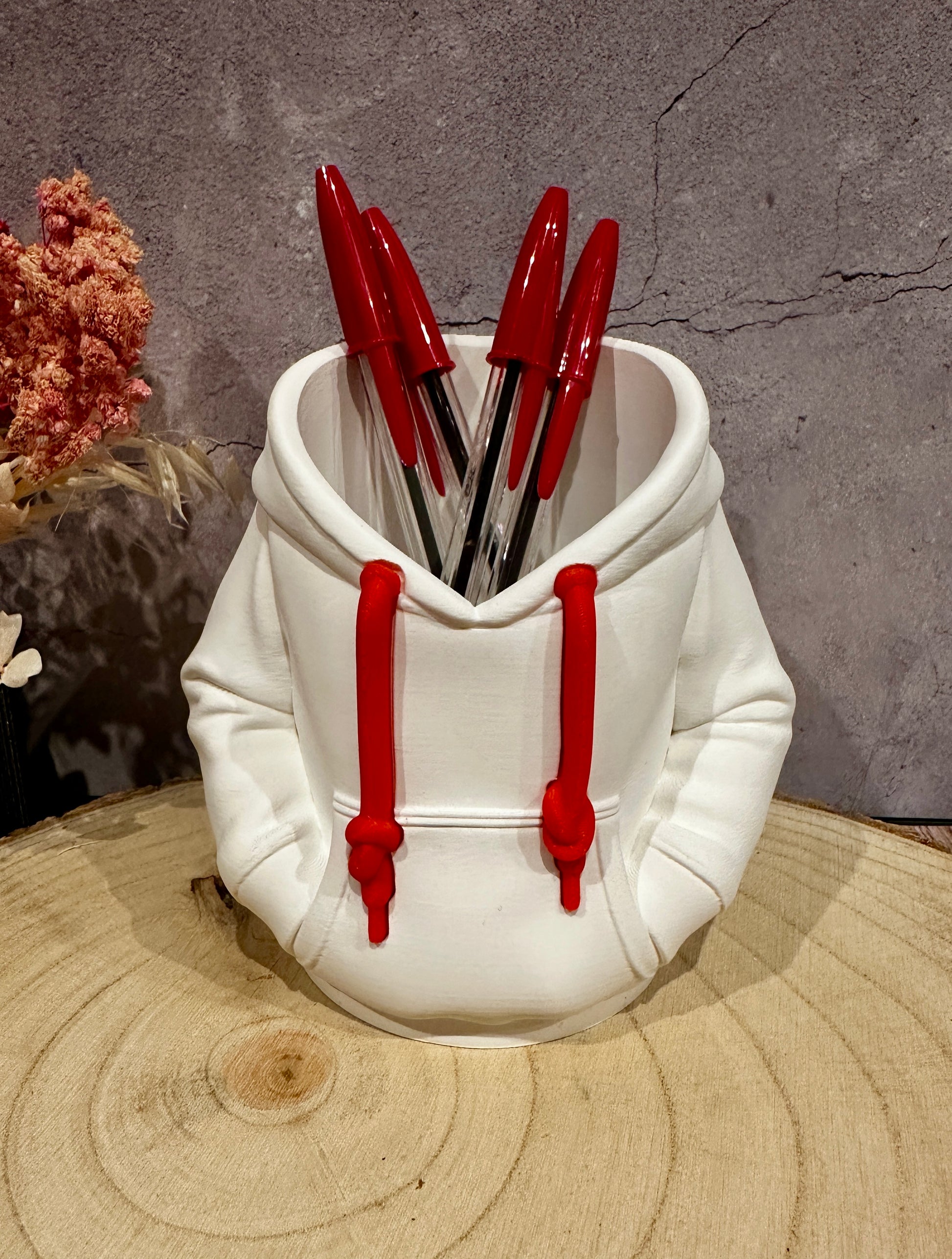 Pennenhouder met capuchon – Grappige pennenhouder als bureaudecoratie en leuk cadeau