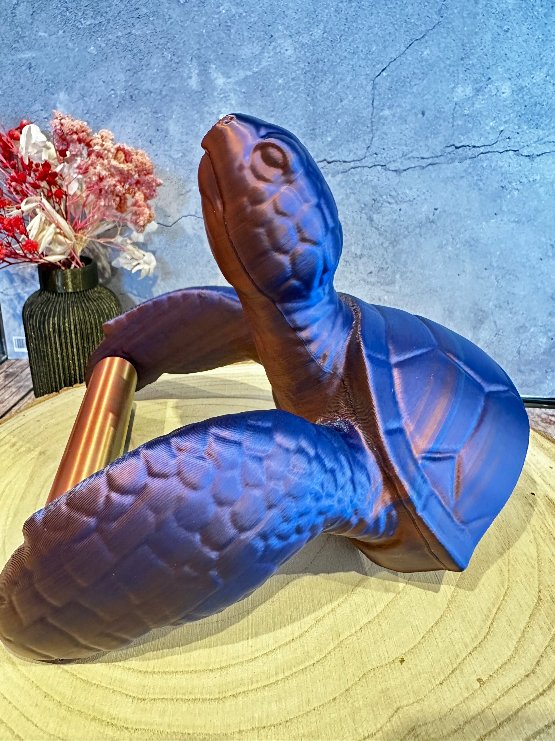 Meeresschildkröte Toilettenrollenhalter – maritimes Badezimmer-Accessoire | besonderes Geschenk