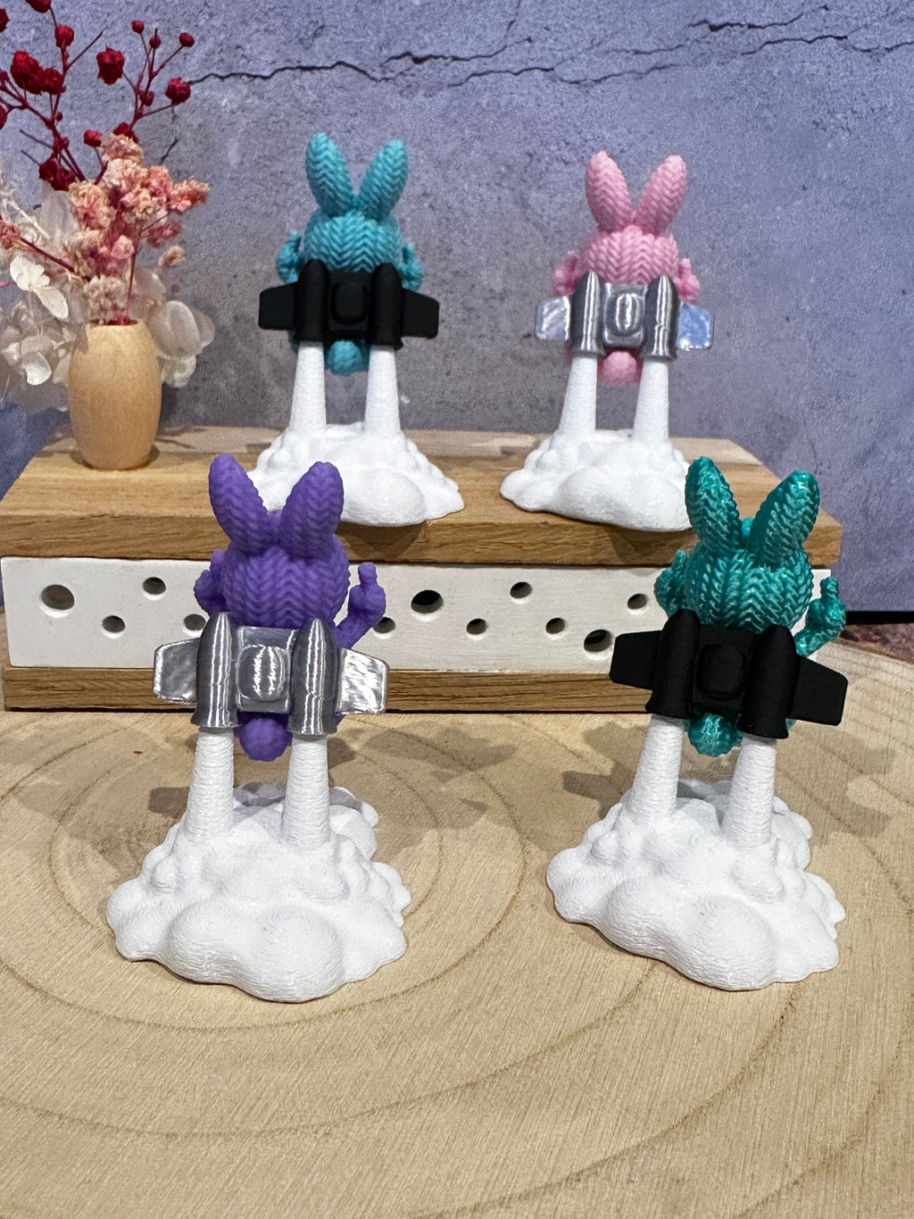 Osterhase mit Jetpack – witzige Osterdeko mit Humor