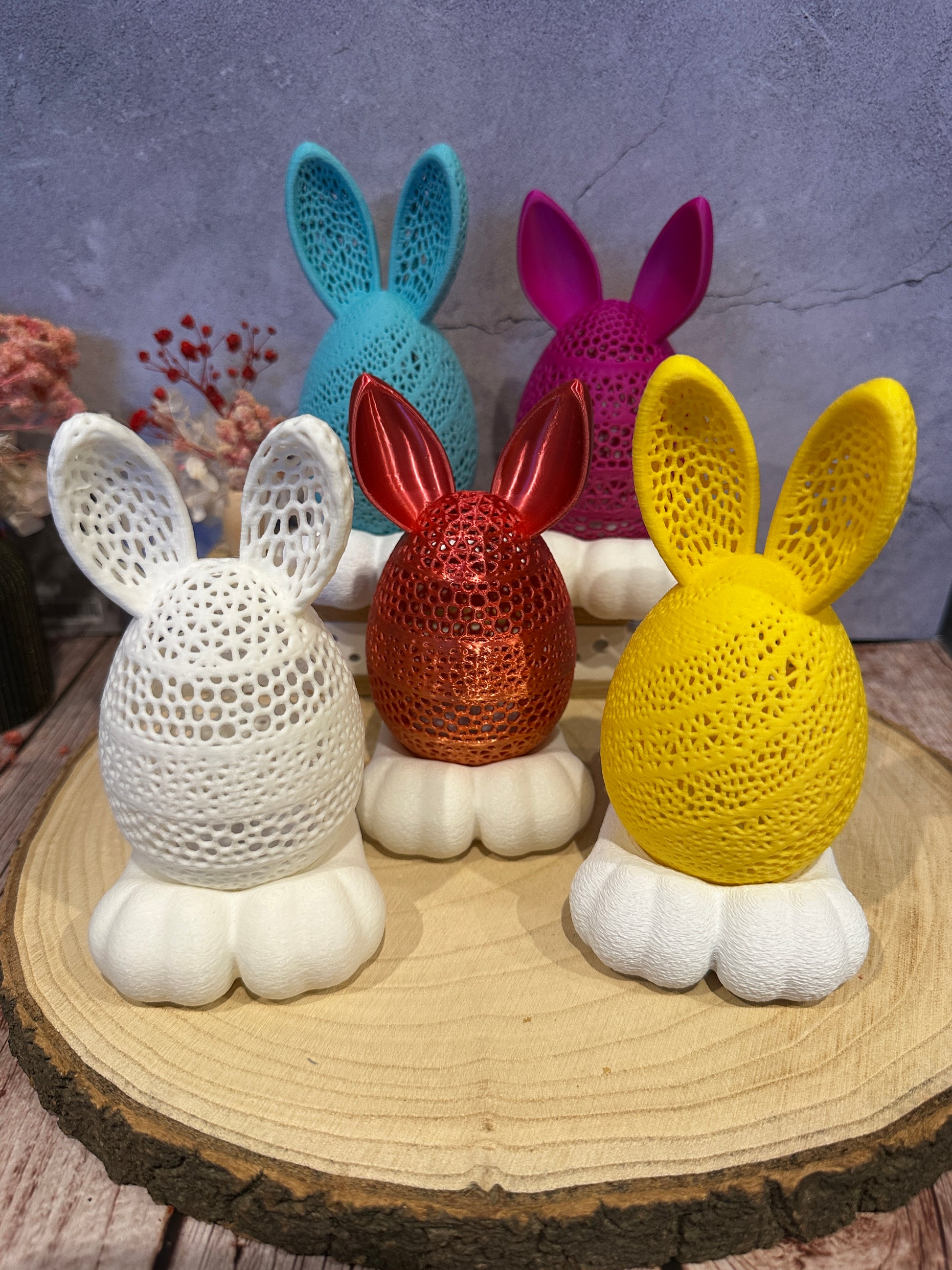 Leuchtendes Osterhasen Ei mit Ohren – süße Osterdeko & besonderes Geschenk