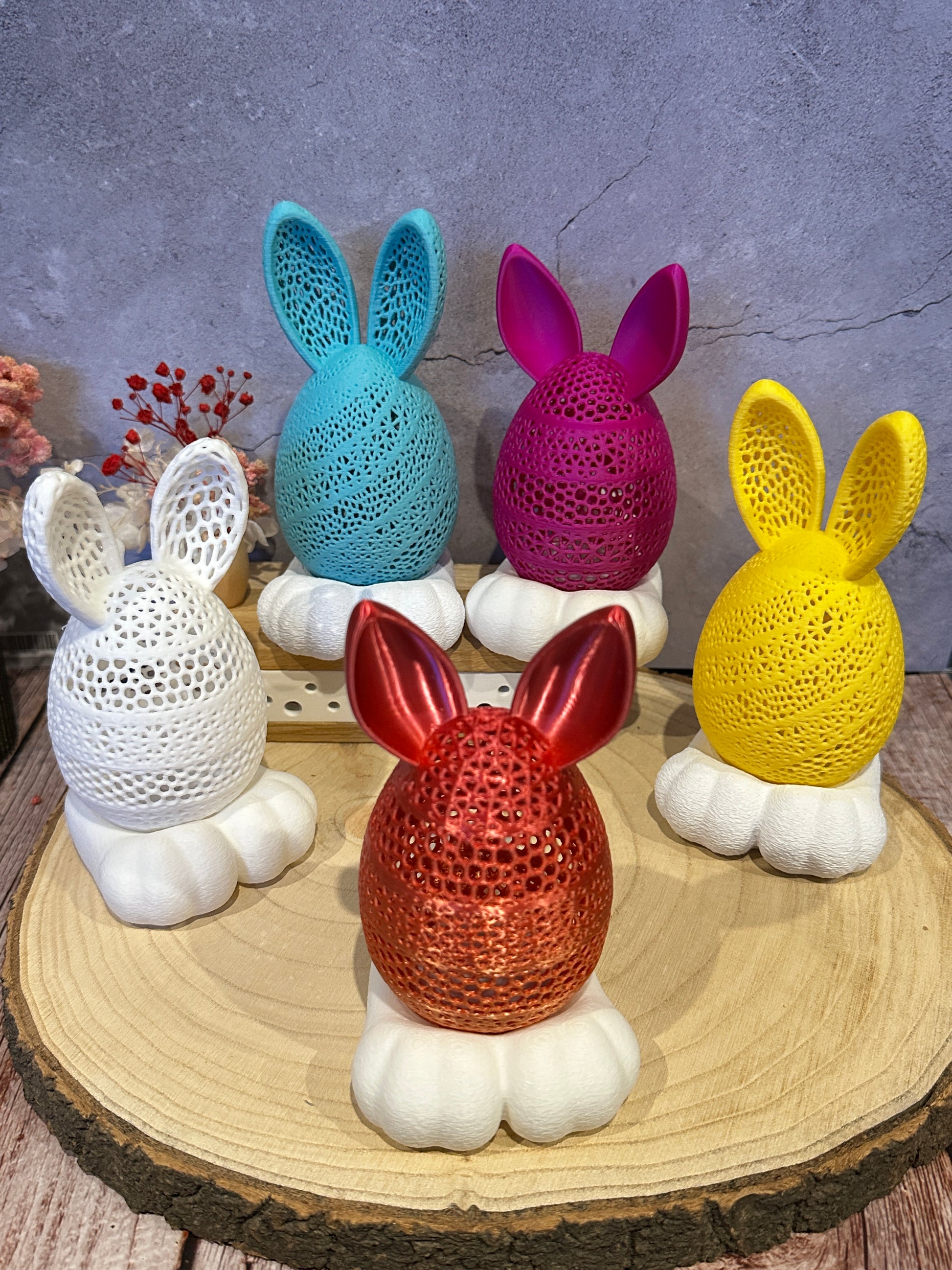 Leuchtendes Osterhasen Ei mit Ohren – süße Osterdeko & besonderes Geschenk