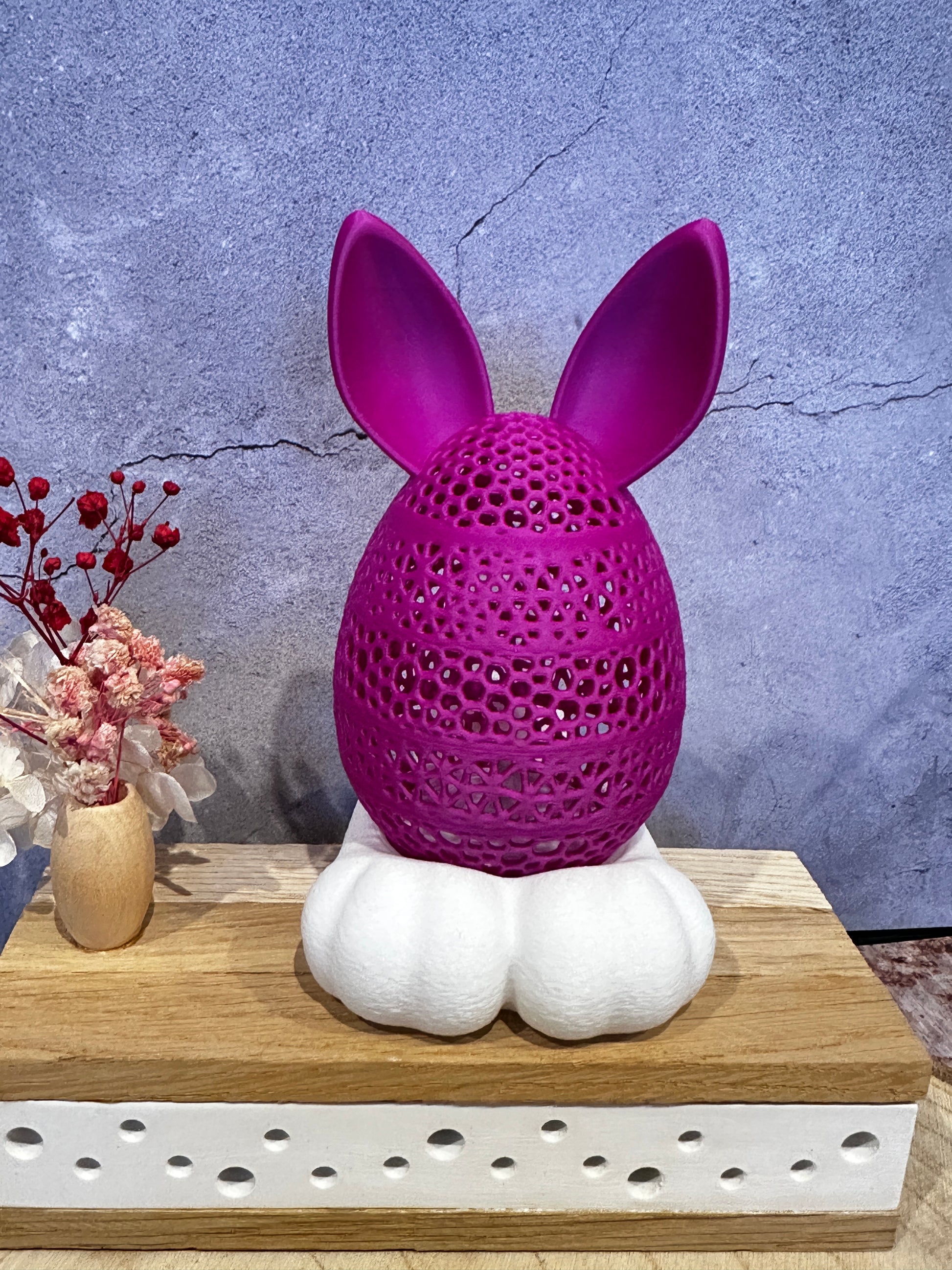 Leuchtendes Osterhasen Ei mit Ohren – süße Osterdeko & besonderes Geschenk