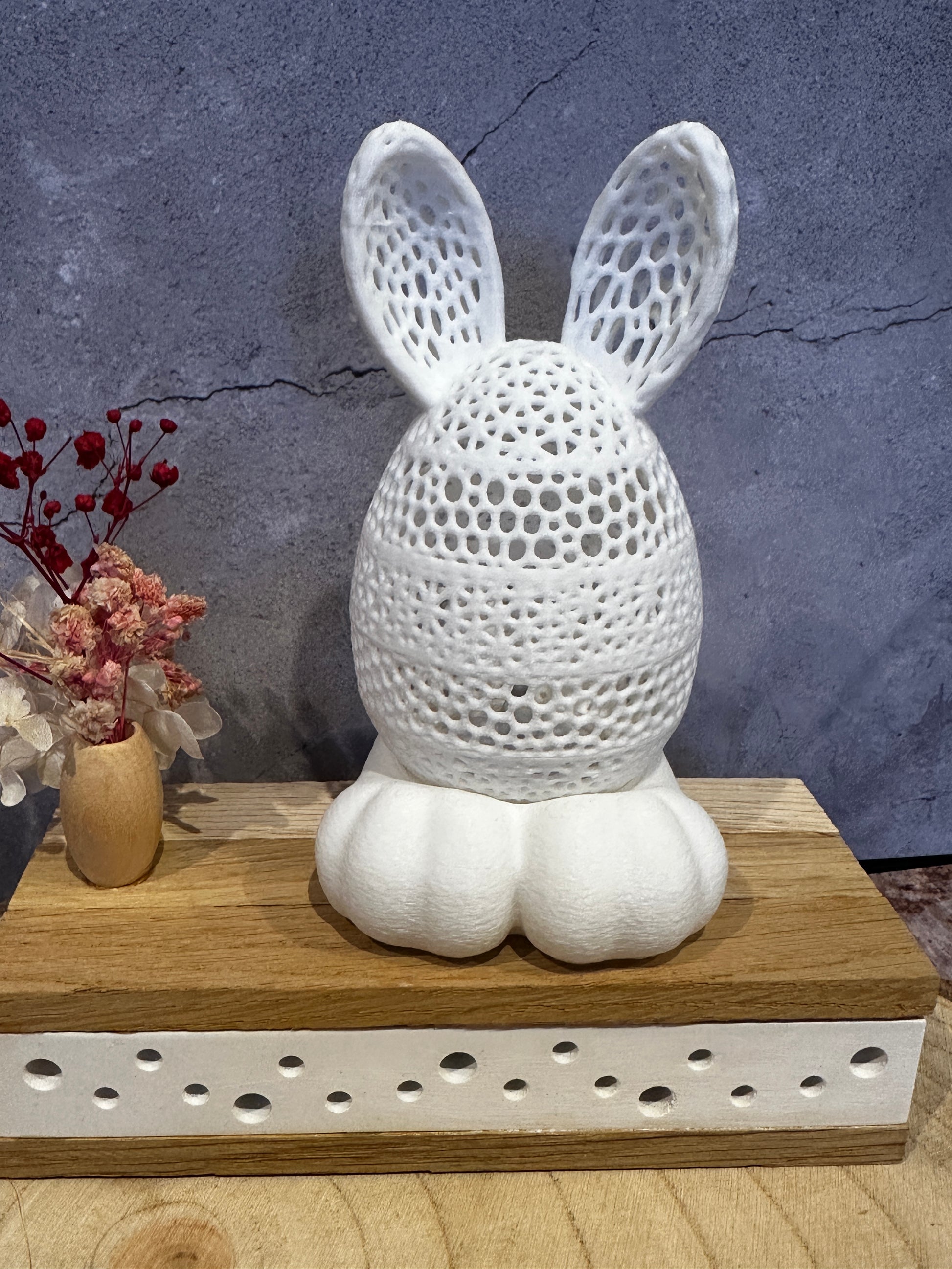 Leuchtendes Osterhasen Ei mit Ohren – süße Osterdeko & besonderes Geschenk
