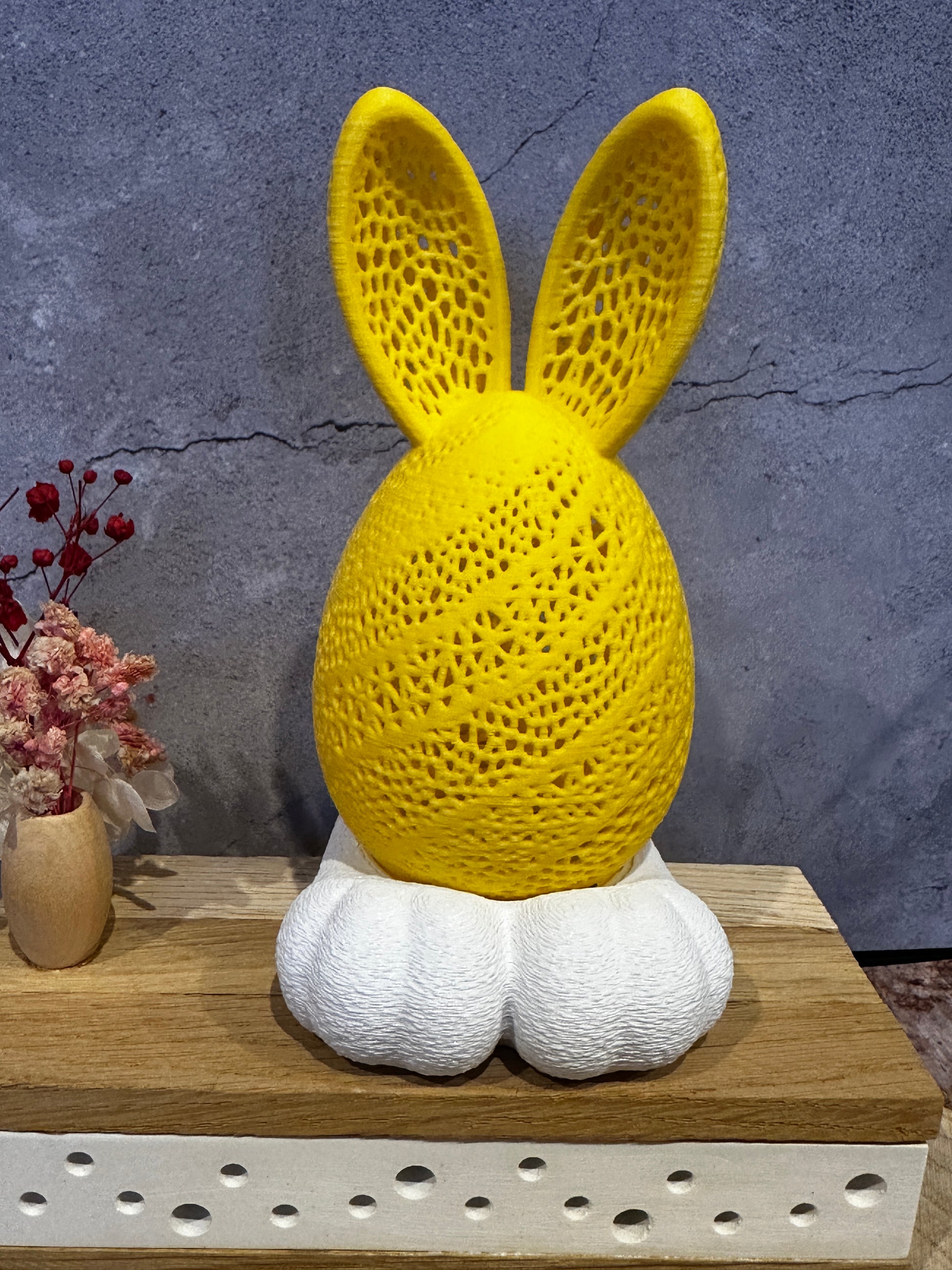 Leuchtendes Osterhasen Ei mit Ohren – süße Osterdeko & besonderes Geschenk