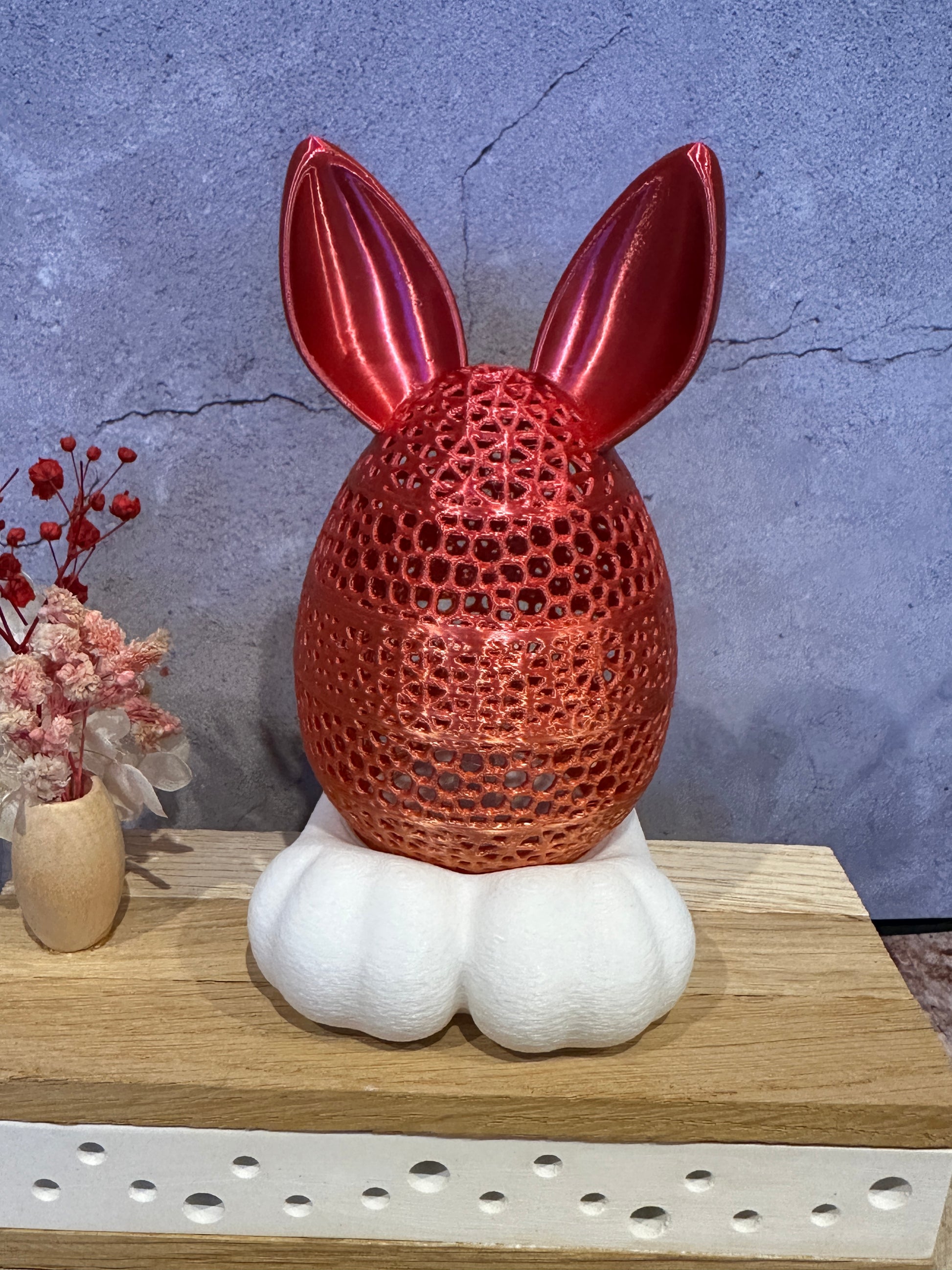 Leuchtendes Osterhasen Ei mit Ohren – süße Osterdeko & besonderes Geschenk