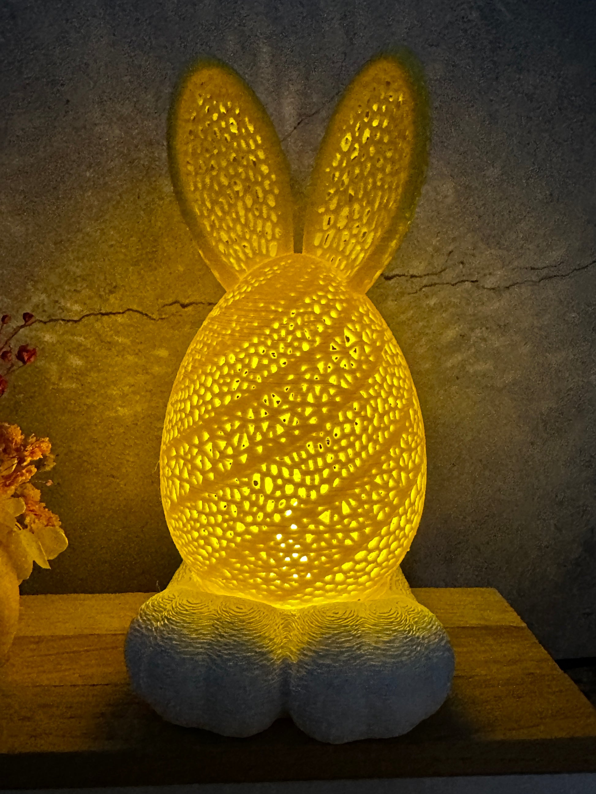 Leuchtendes Osterhasen Ei mit Ohren – süße Osterdeko & besonderes Geschenk