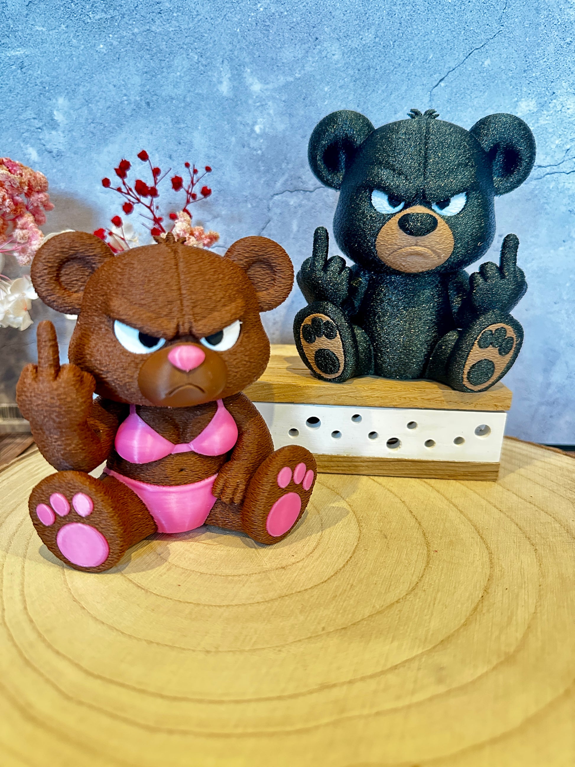 Mama-Brummbär – Freche Dekofigur mit Haltung