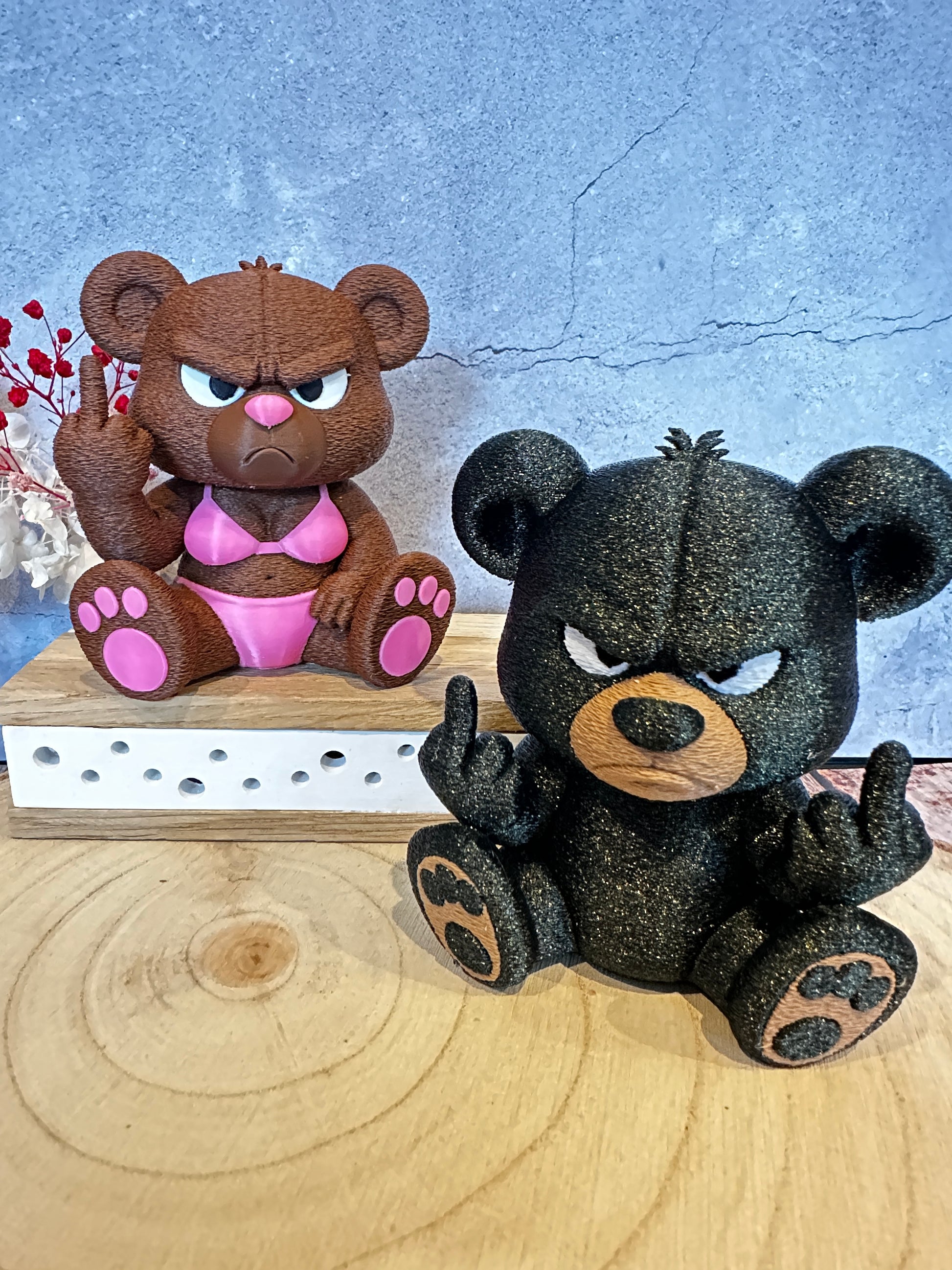 Mama-Brummbär – Freche Dekofigur mit Haltung