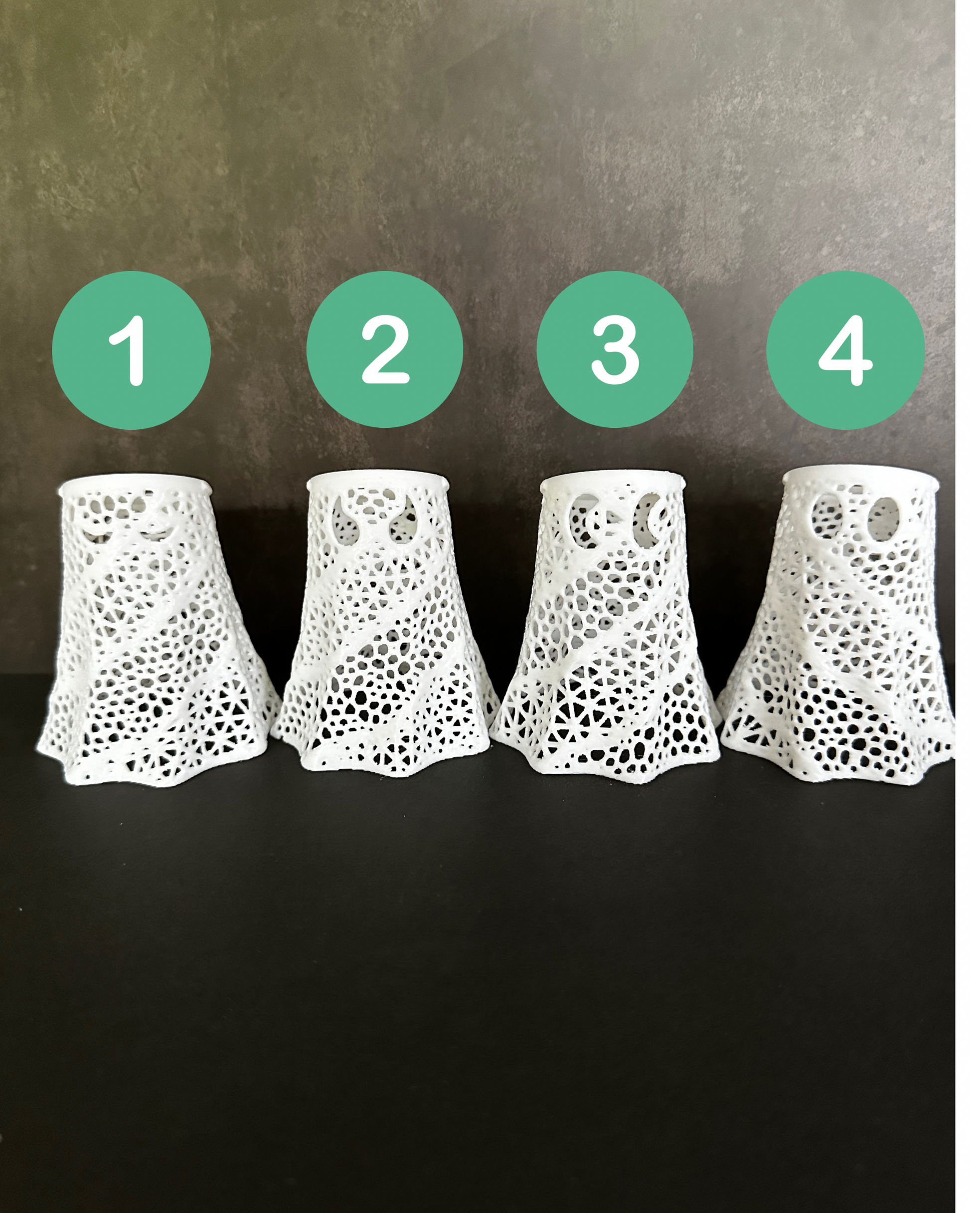 Geist LED-Teelicht Lampe 👻 Halloween Geschenkidee – Ab 2 Stk. -10%