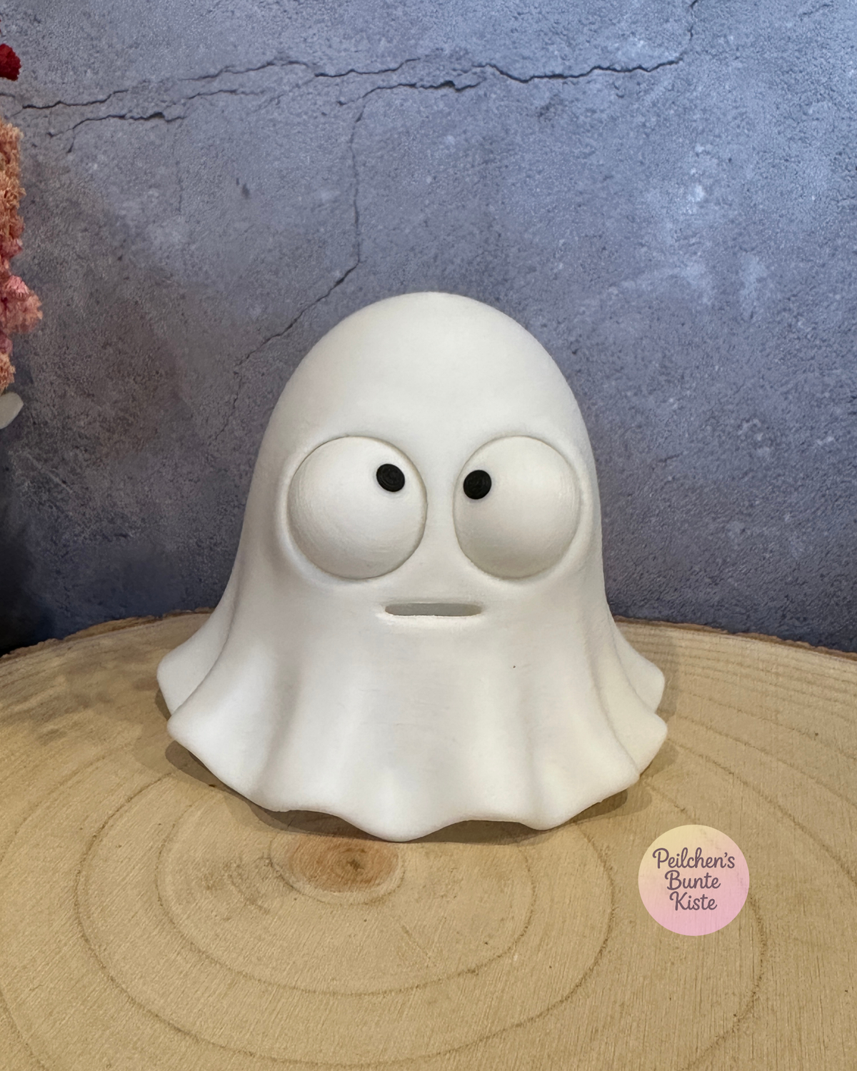 Lustige Geister mit beweglichen Augen – Halloween Deko mit Charakter