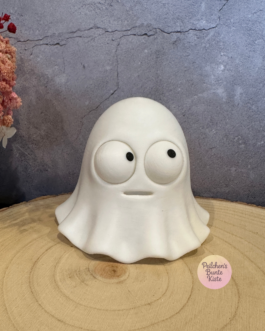 Lustige Geister mit beweglichen Augen – Halloween Deko mit Charakter