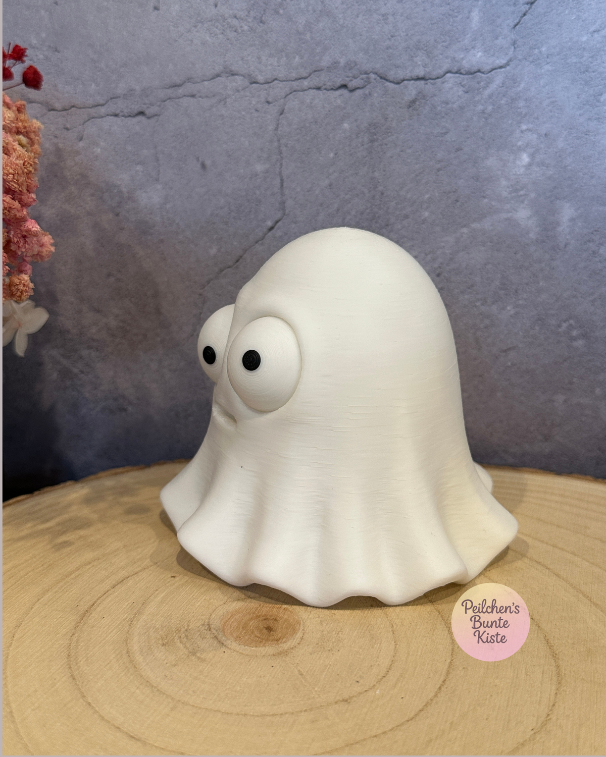 Lustige Geister mit beweglichen Augen – Halloween Deko mit Charakter