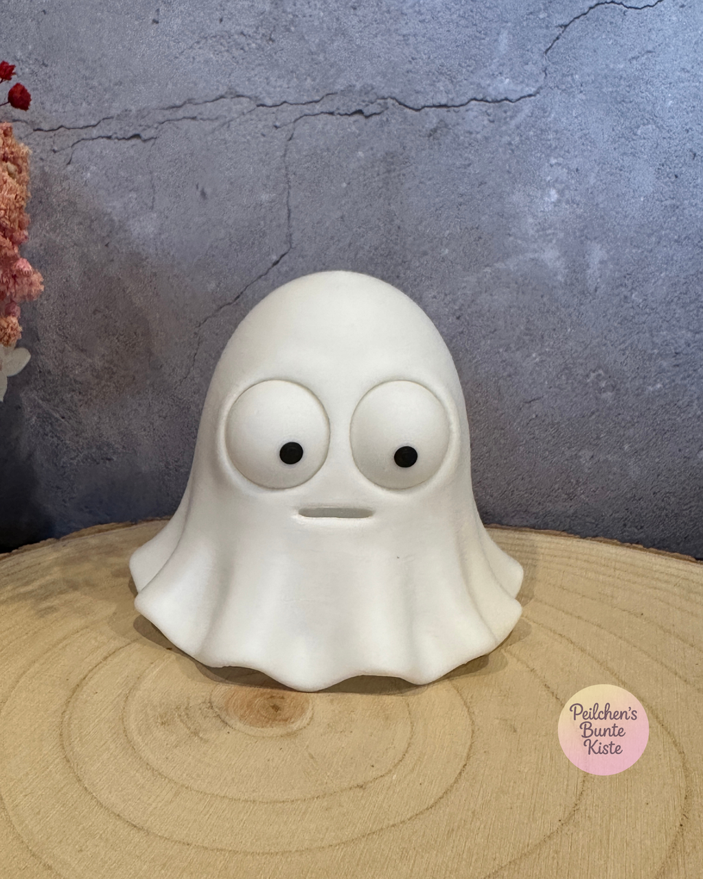 Lustige Geister mit beweglichen Augen – Halloween Deko mit Charakter