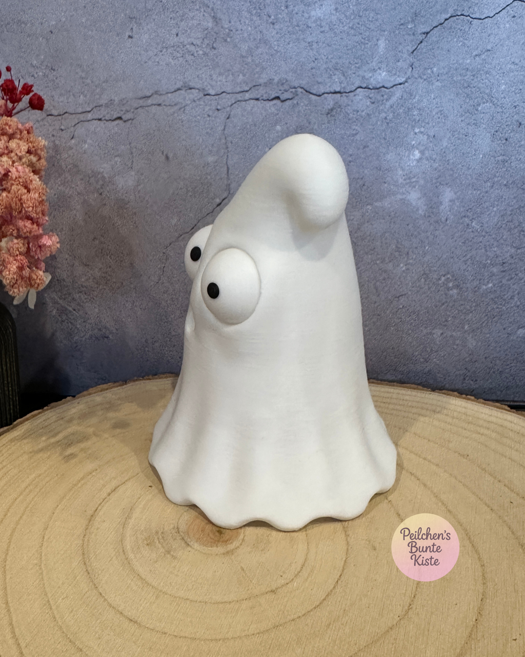 Lustige Geister mit beweglichen Augen – Halloween Deko mit Charakter